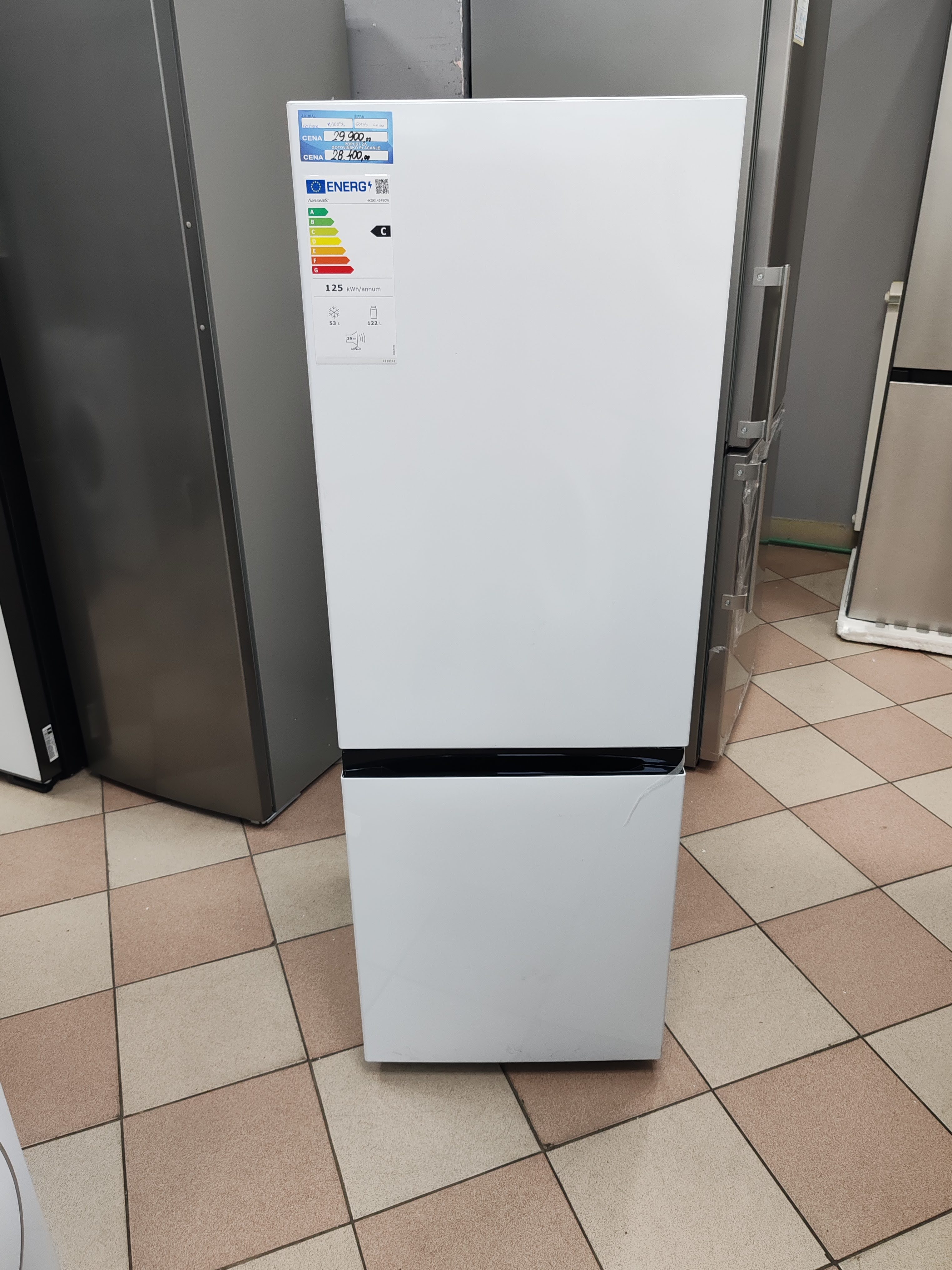 Frižider Hanseatic HKGK14349CW , 143cm
