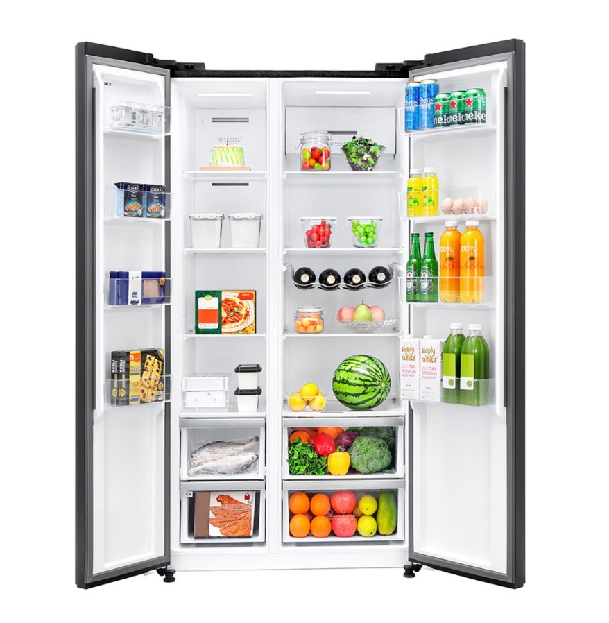 Frižider Hanseatic HSBS17590BBI, Side by Side