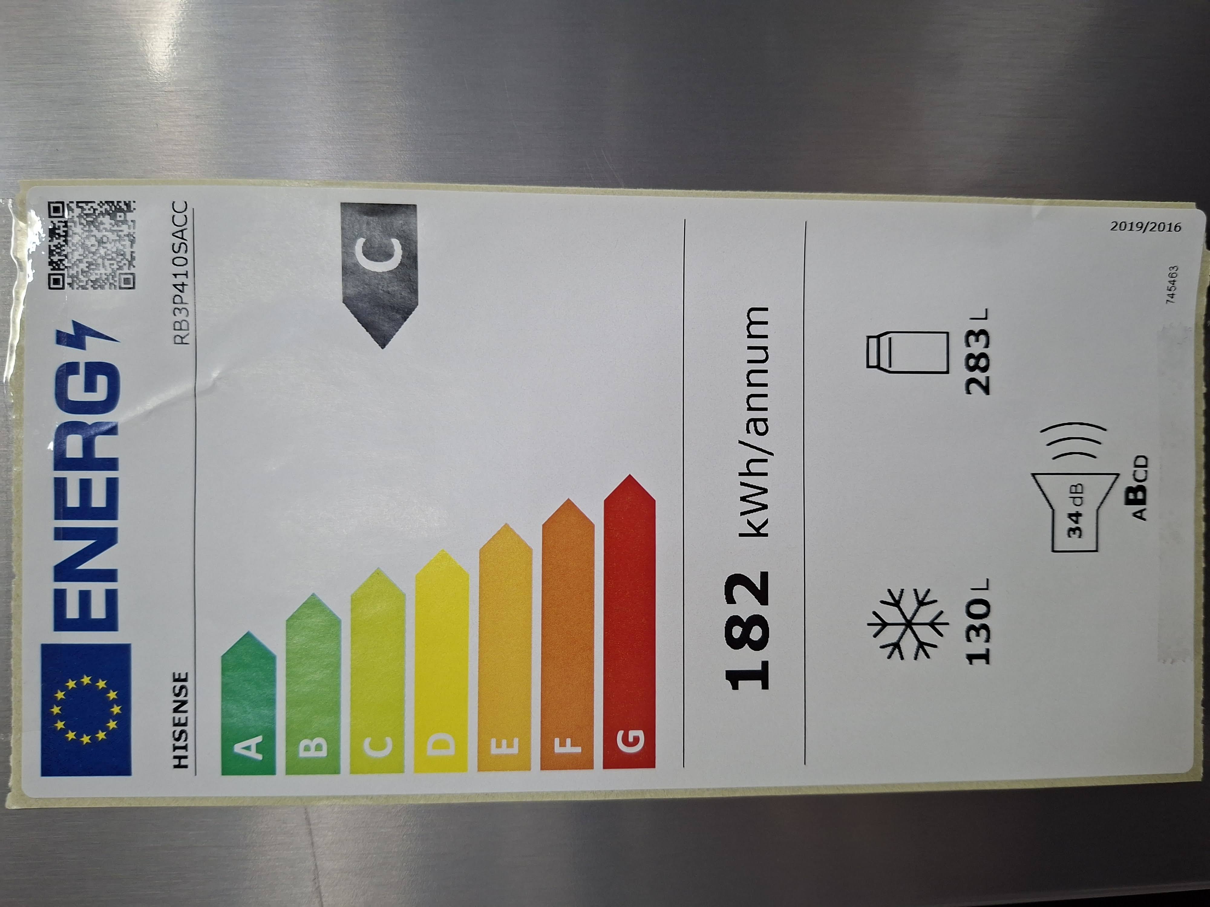 Frižider Hisense RB3P410SACC , 203 cm.