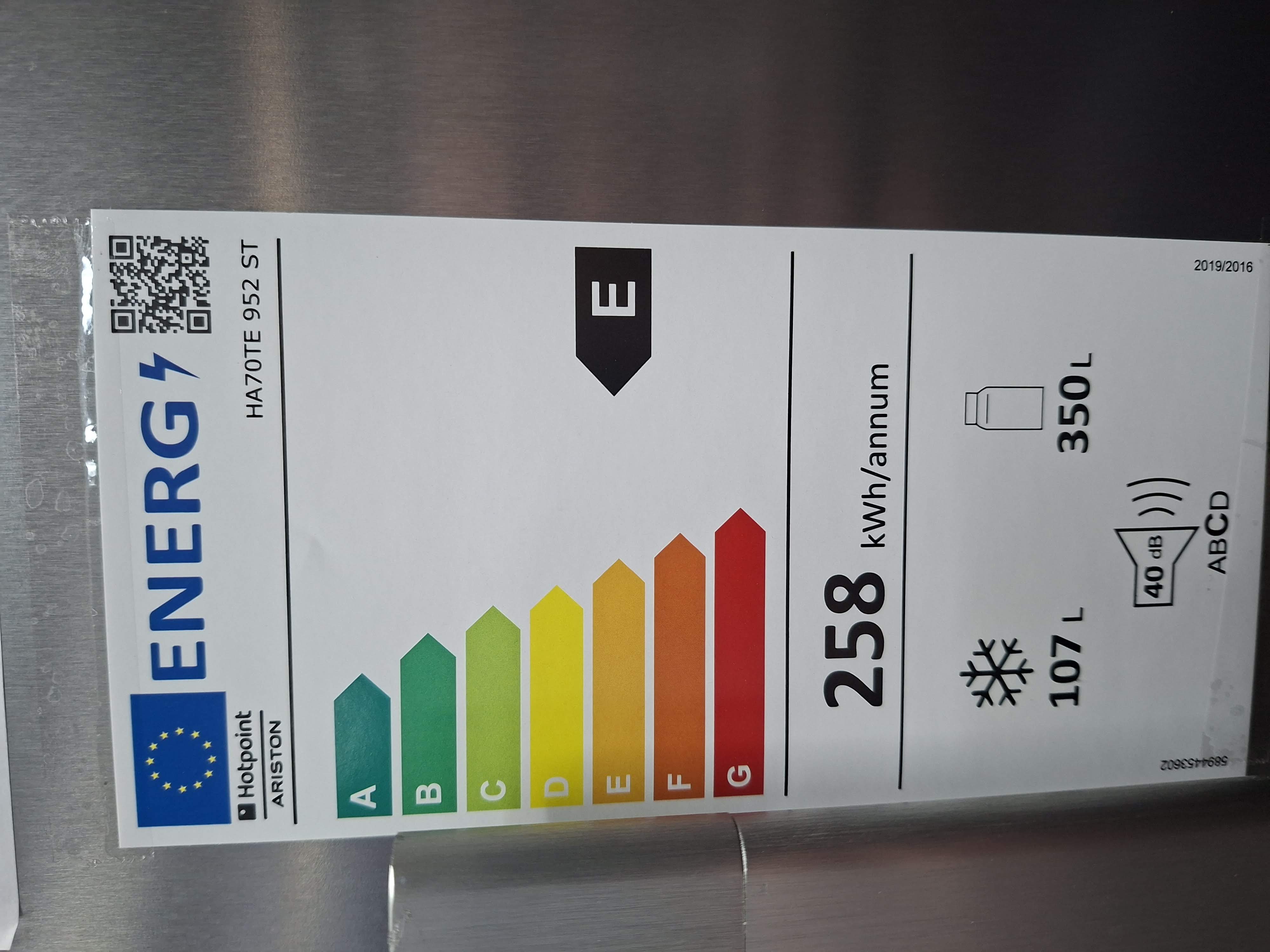 Frižider Hotpoint Ariston HA70TE 952 ST , 190 cm