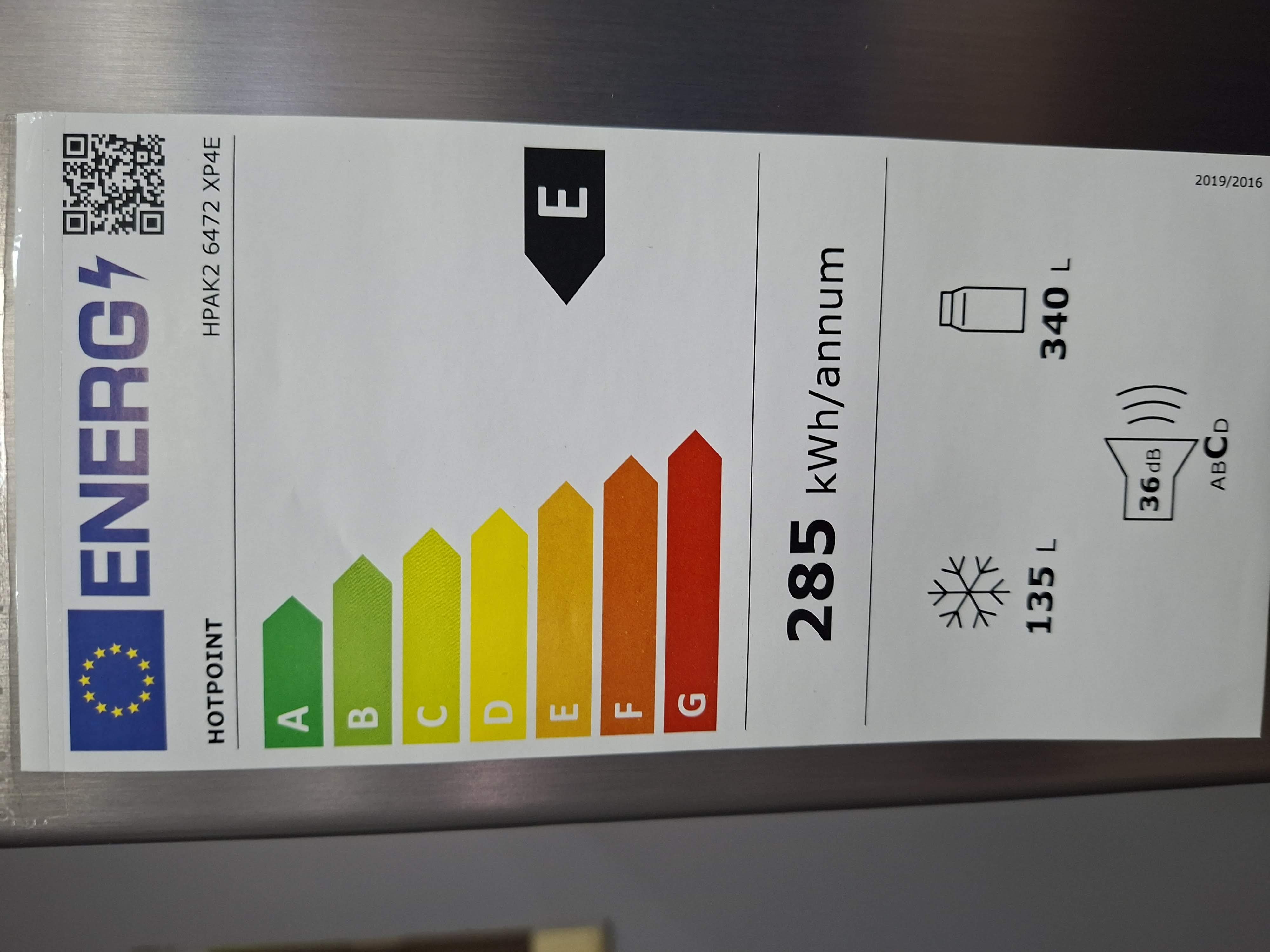 Frižider Hotpoint HPAK2 6472 XP4E, 70cm
