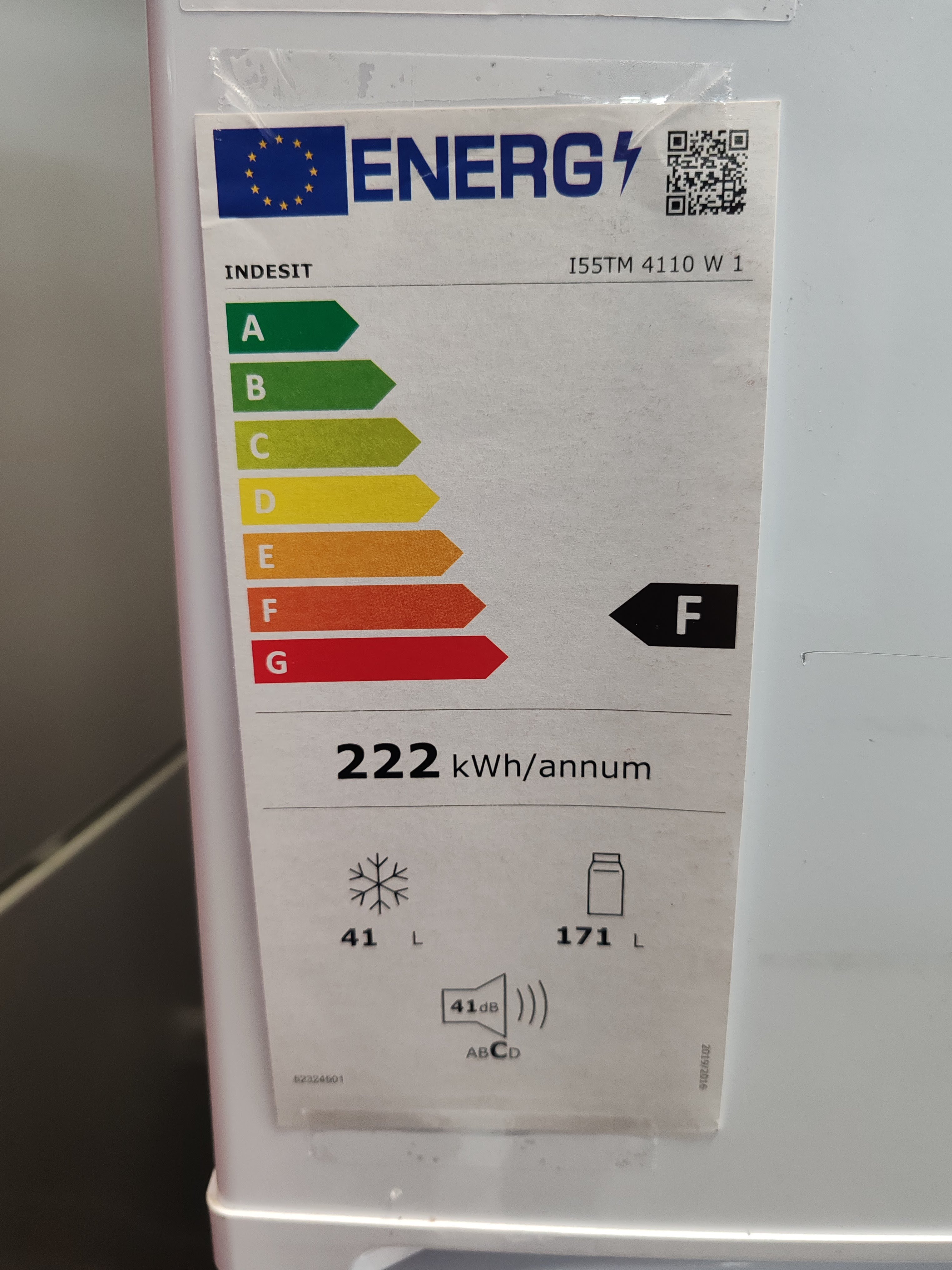 Frižider Indesit I55TM 4110 W 1, 144cm