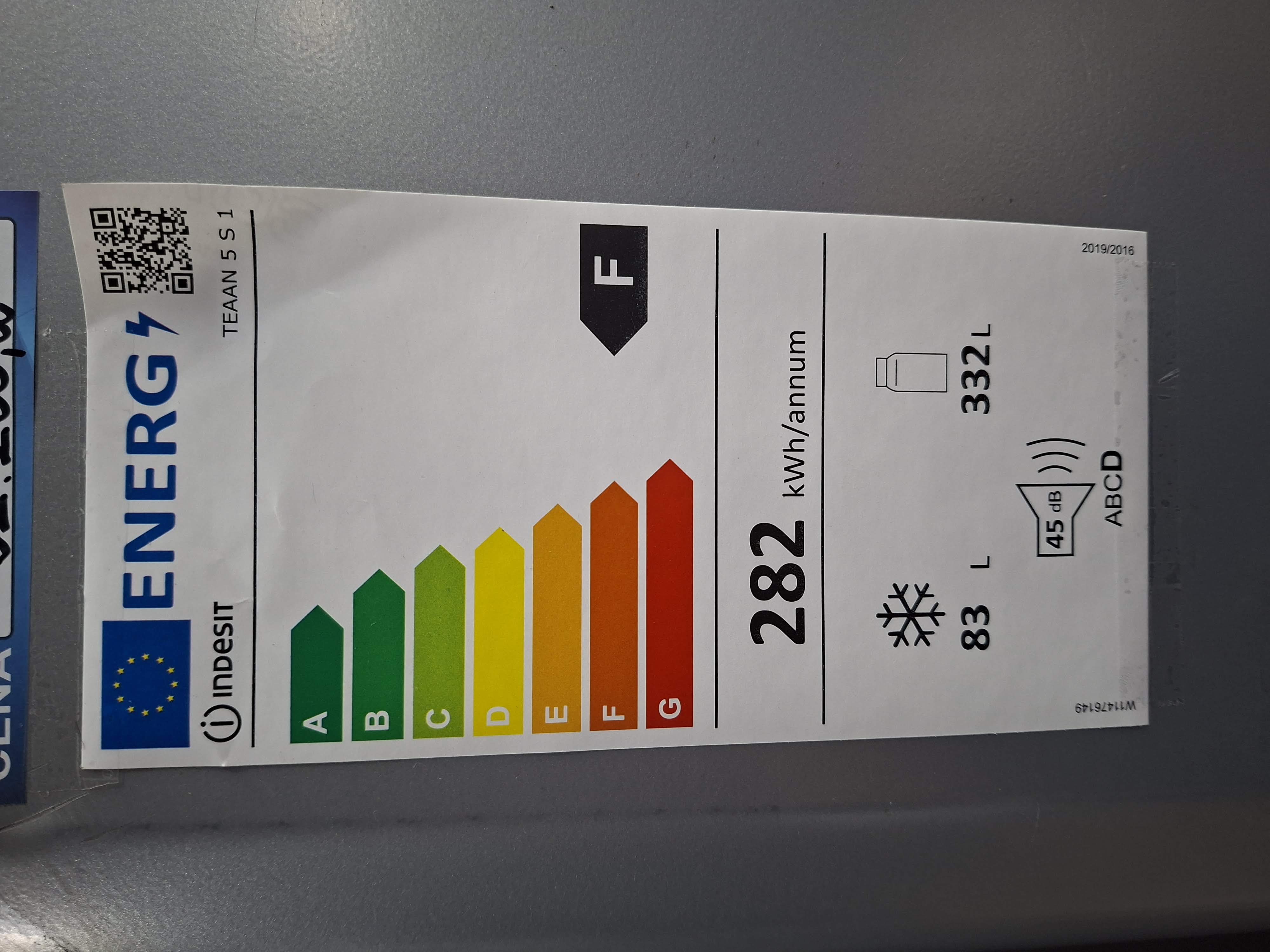 Frižider Indesit TEAAN 5 S 1, 180cm