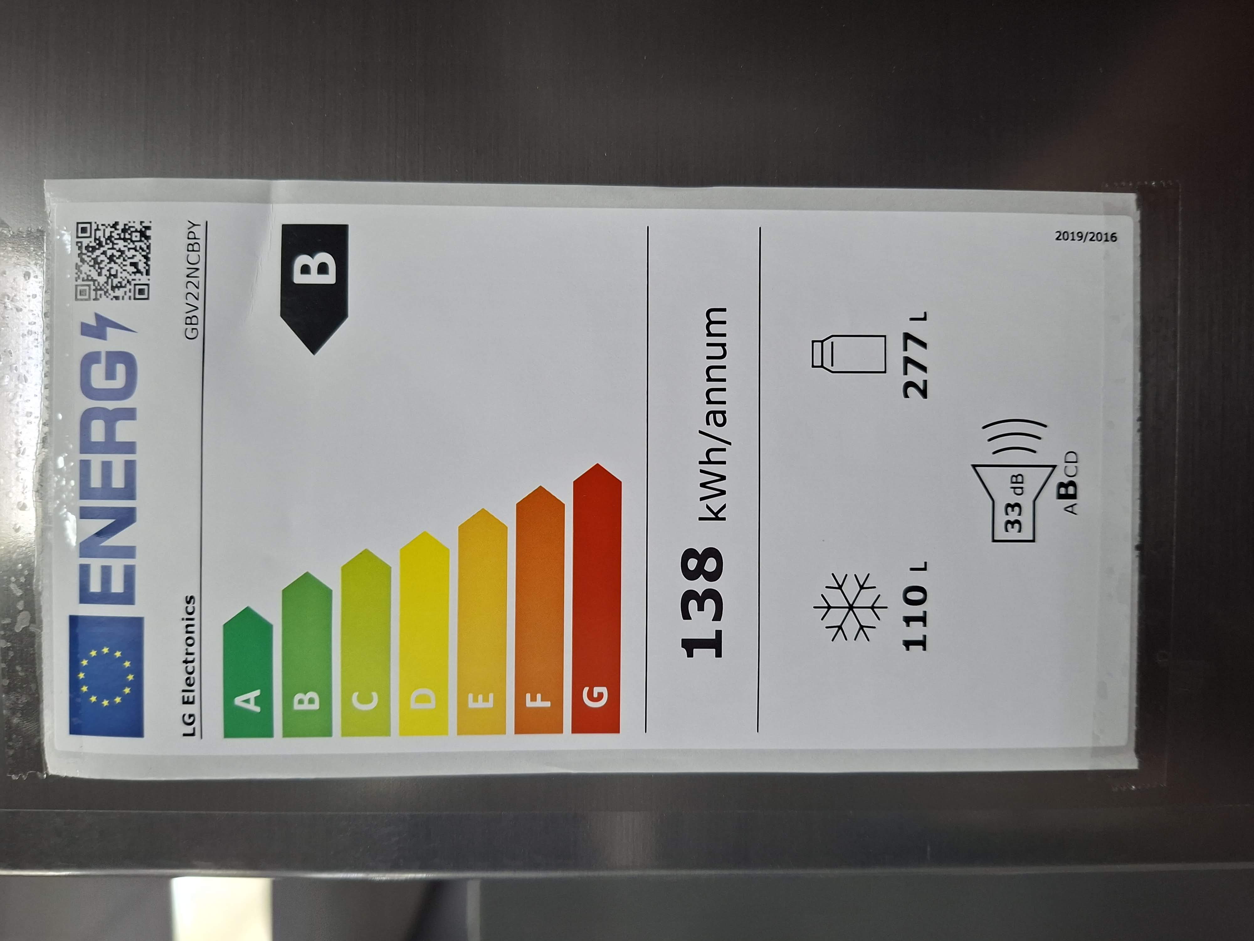 Frižider Lg GBV22NCBPY , 203 cm