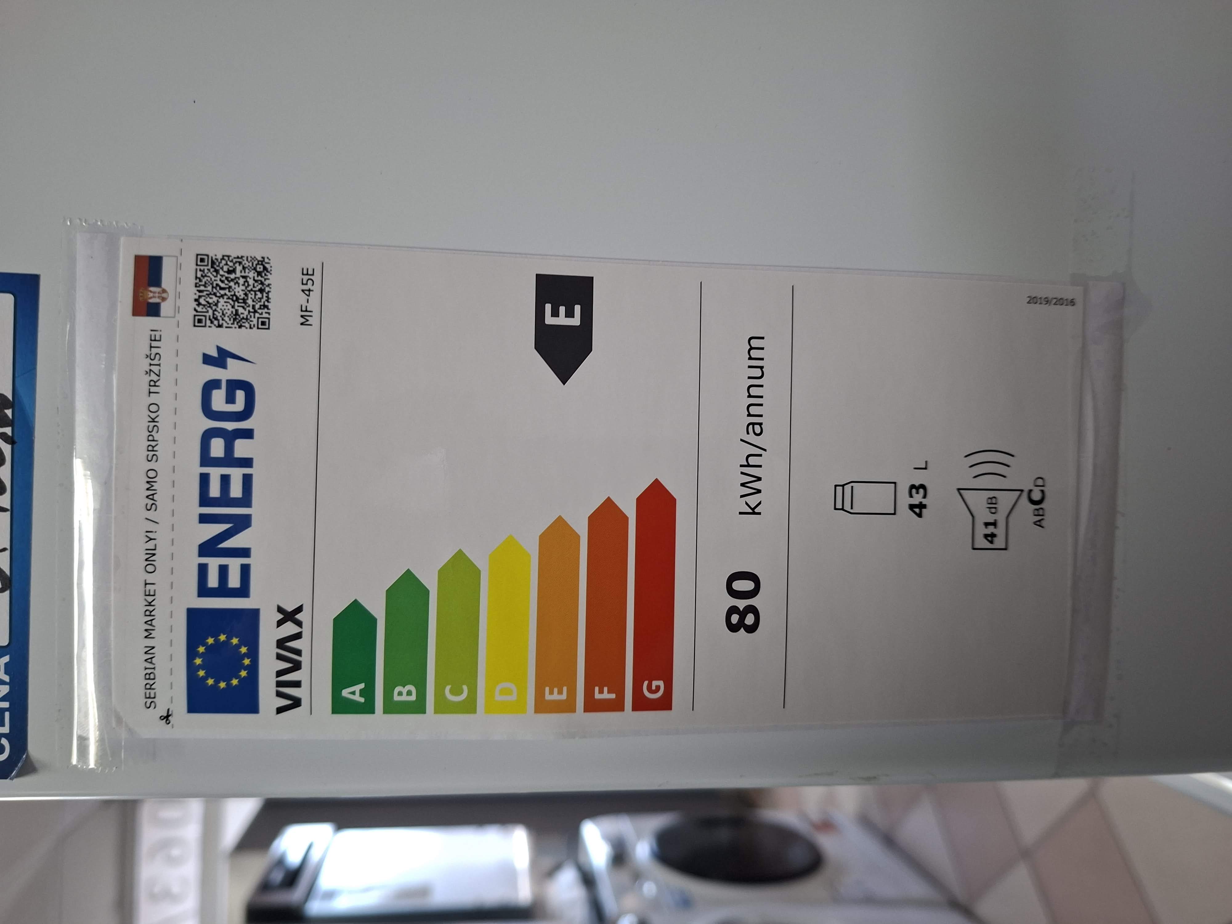 Frižider Mini Bar Vivax MF-45E