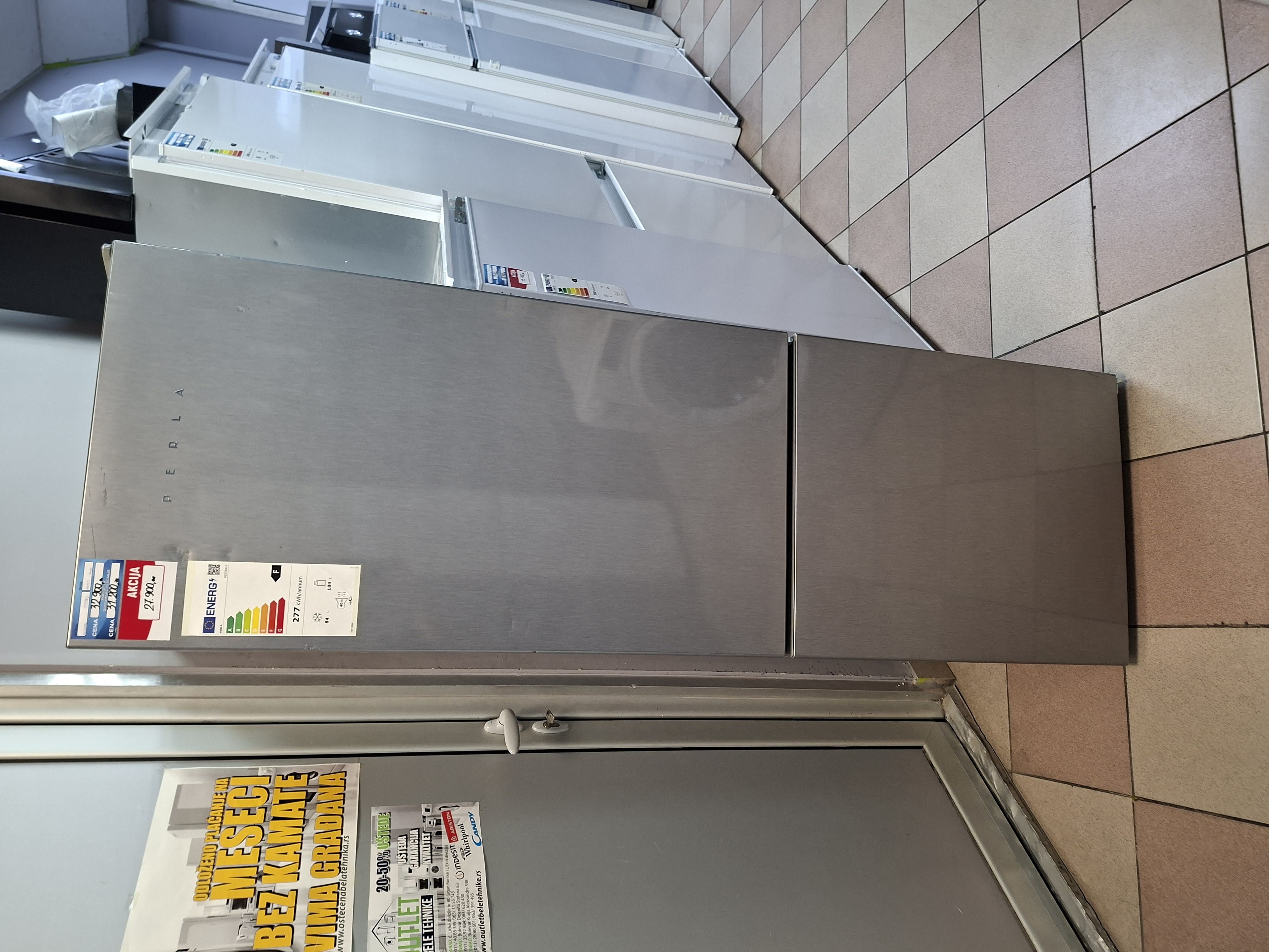 Frižider Perla PE278XLY , 170 cm.
