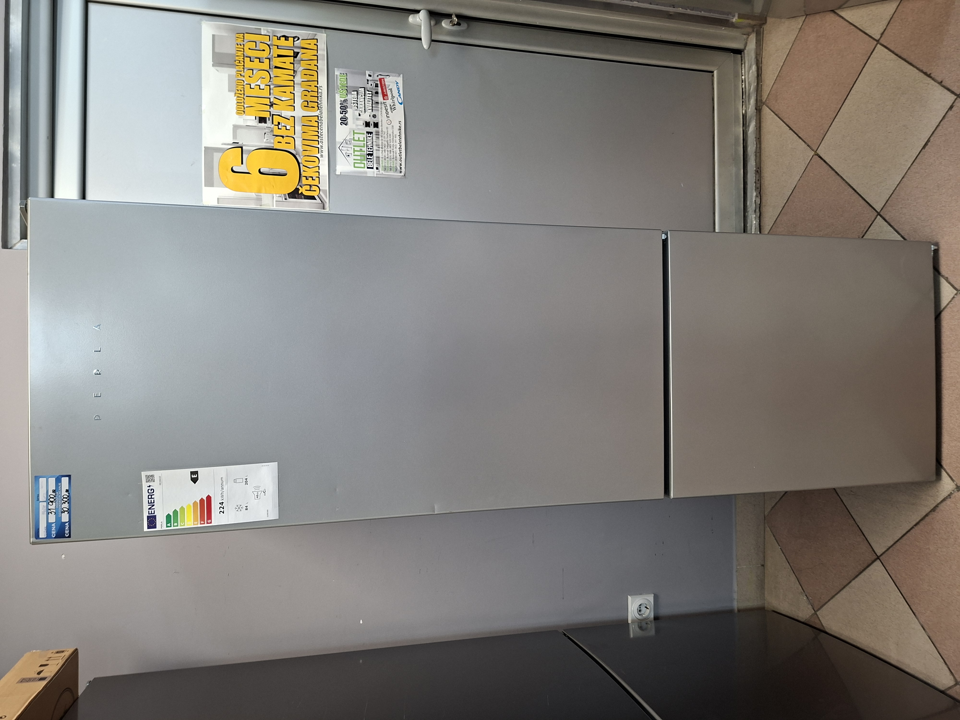 Frižider Perla PE286SE,180 cm
