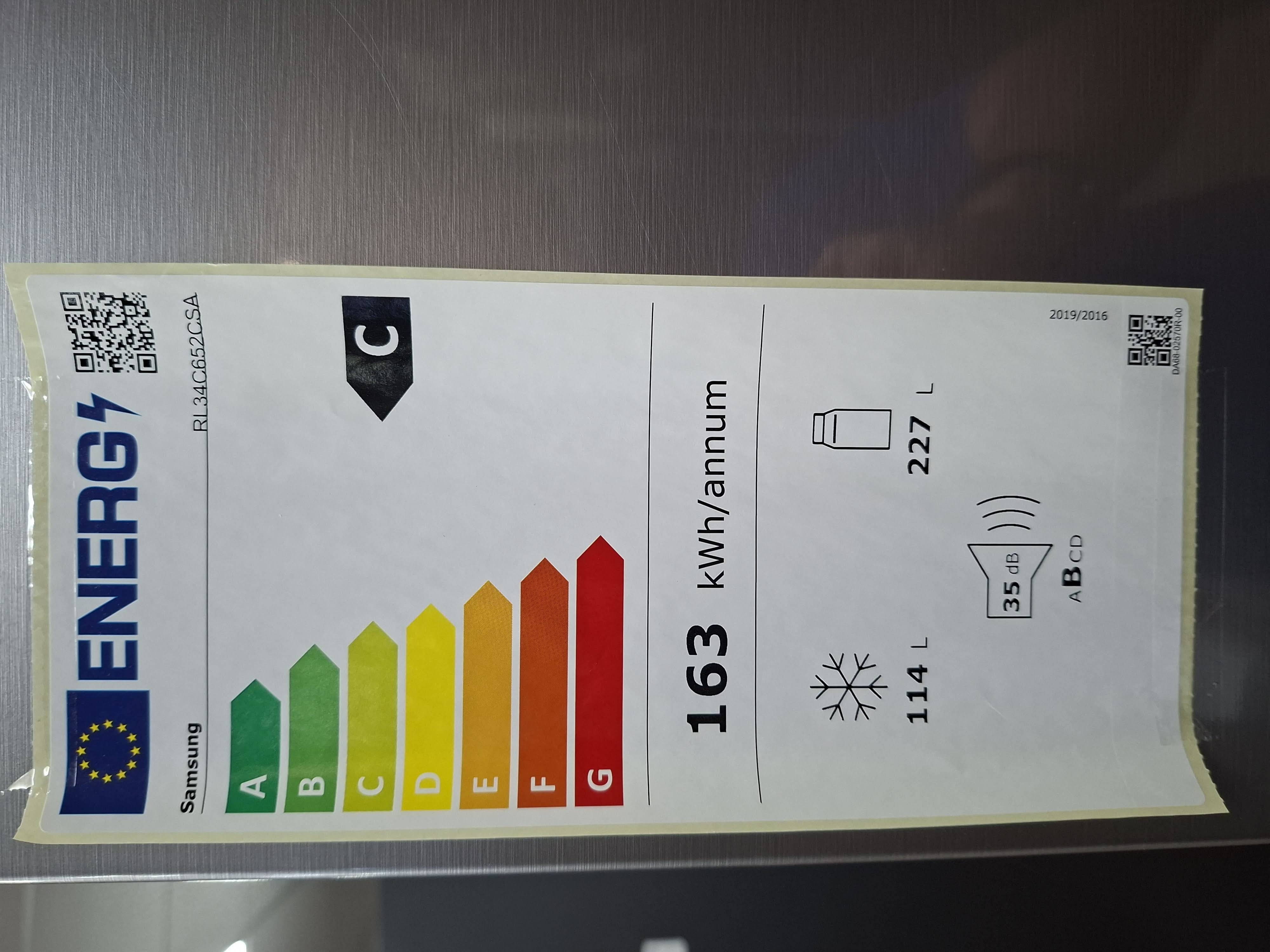 Frižider Samsung RL34C652CSA, 186 cm