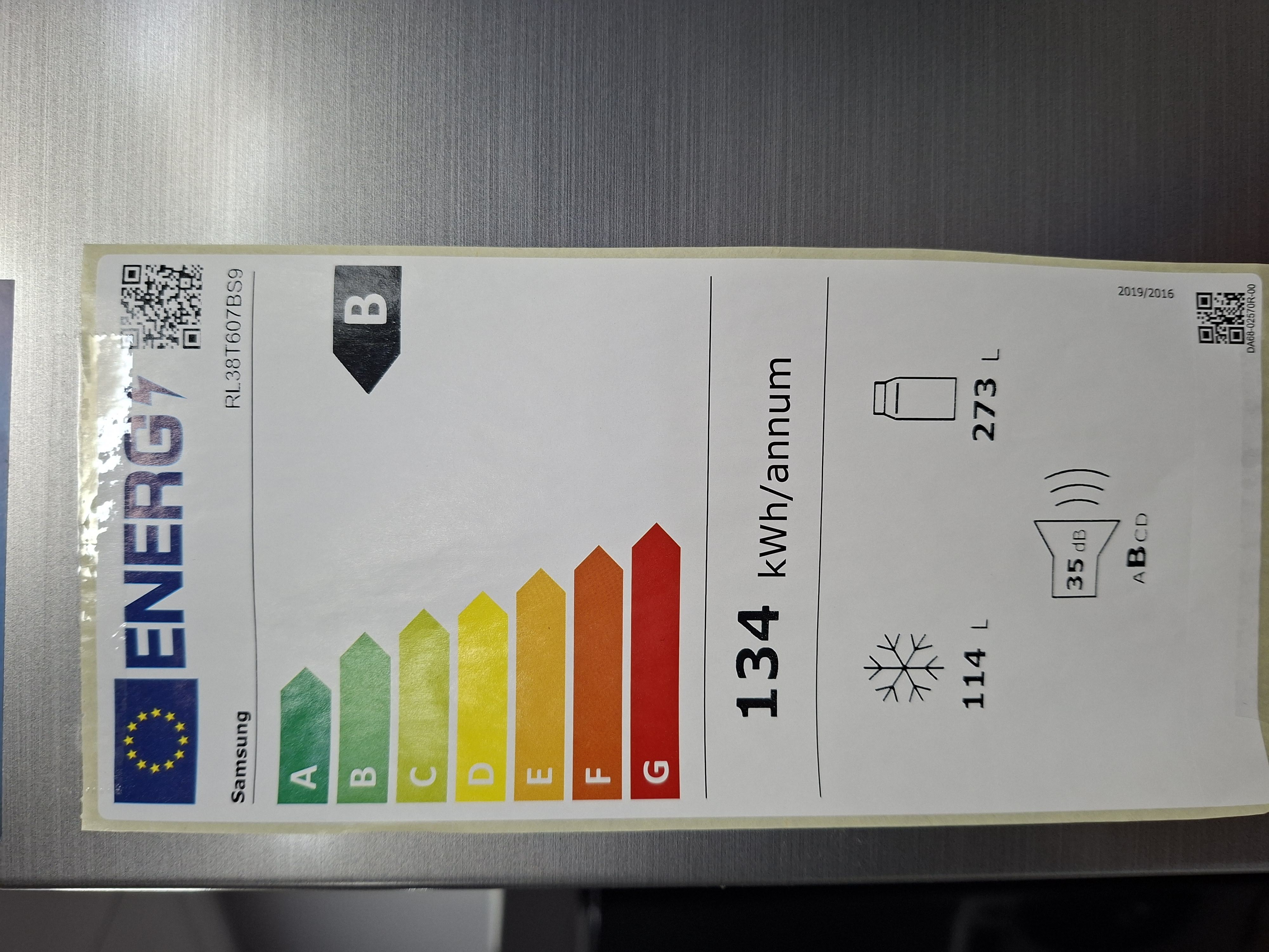 Frižider Samsung RL38T607BS9, 203 cm