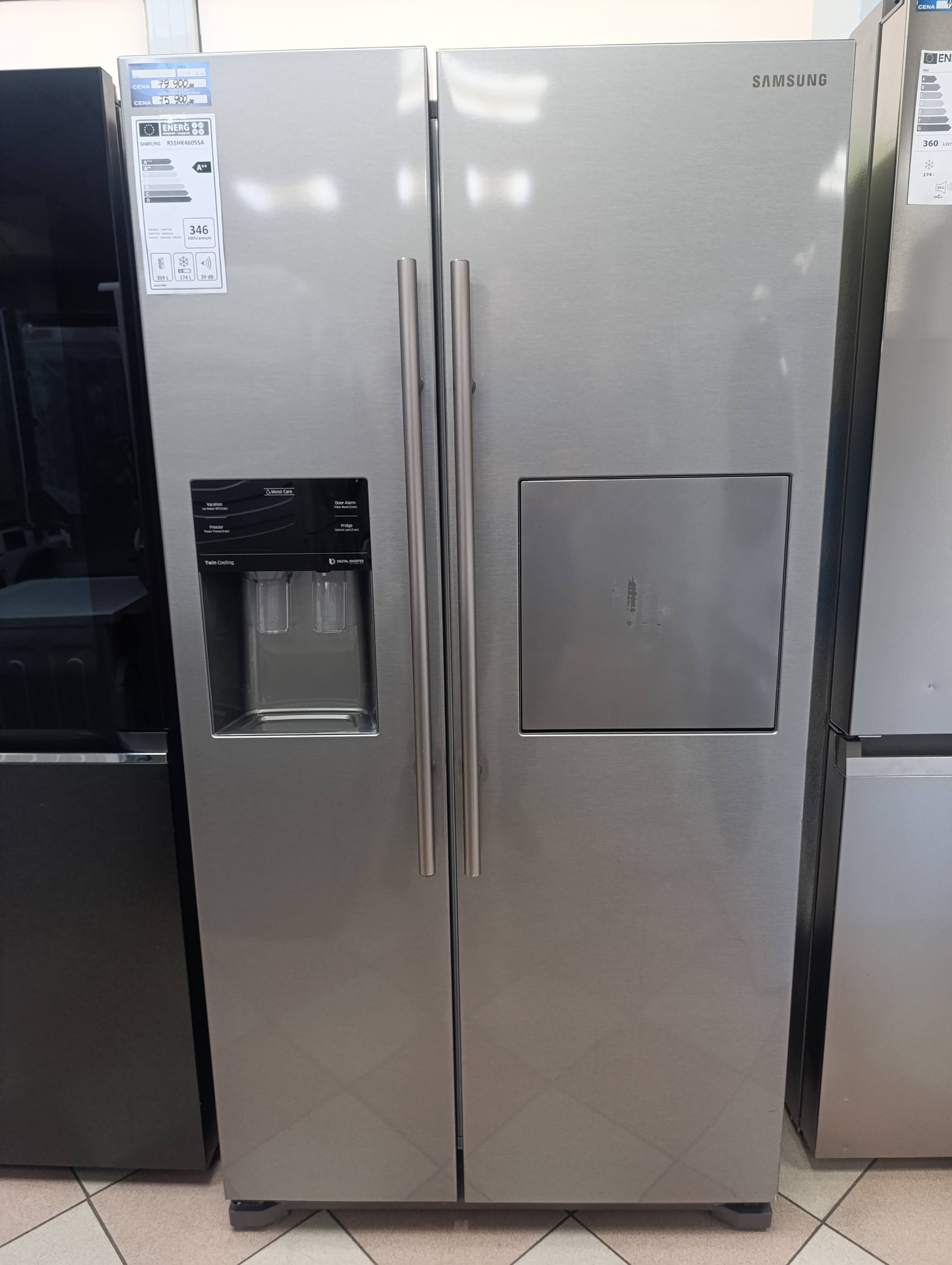 Frižider Samsung RS5HK4605SA Side-by-Side , 179 cm.