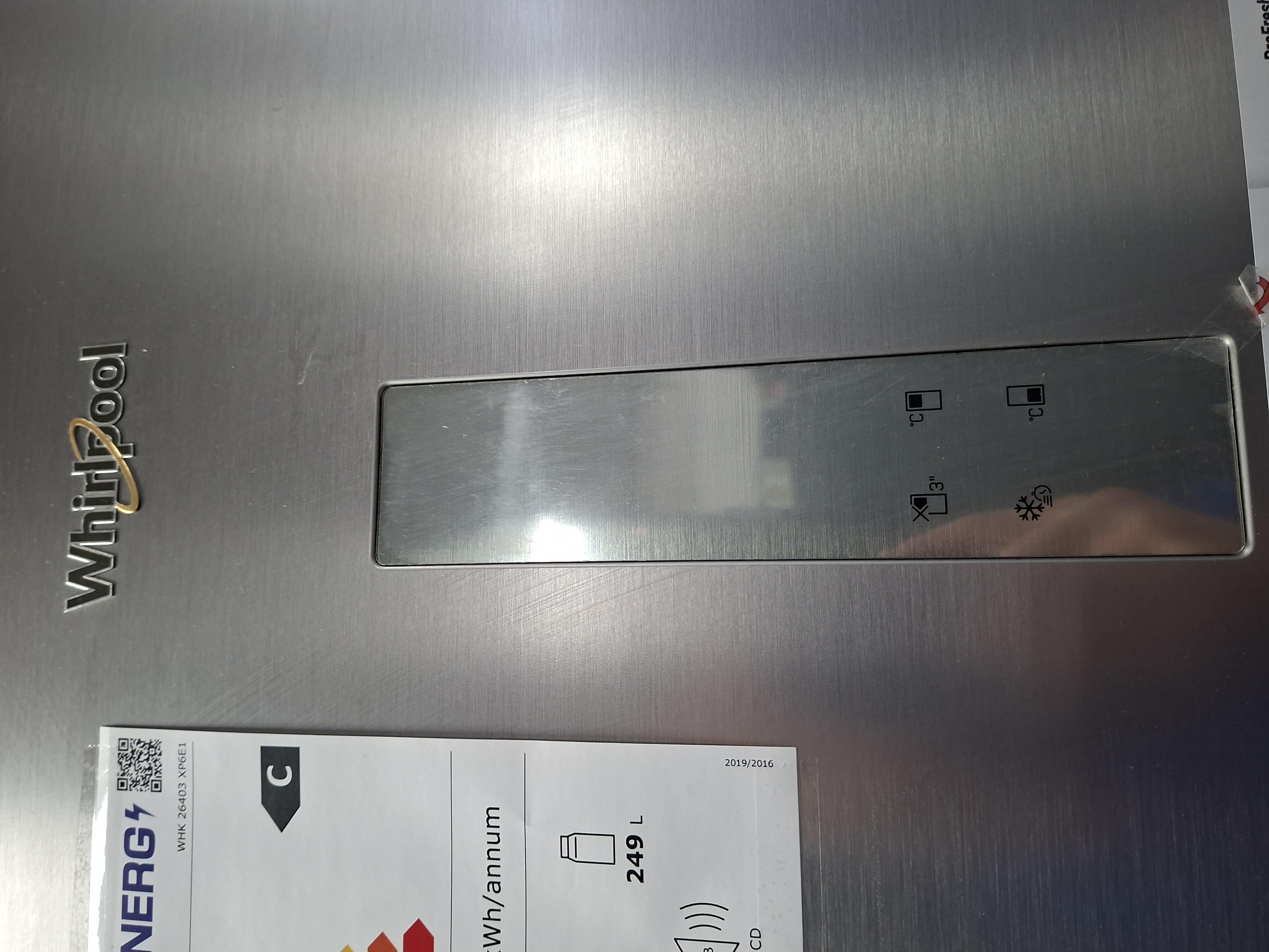 Frižider Whirlpool WHK 26403 XP6E1 , 203 cm.
