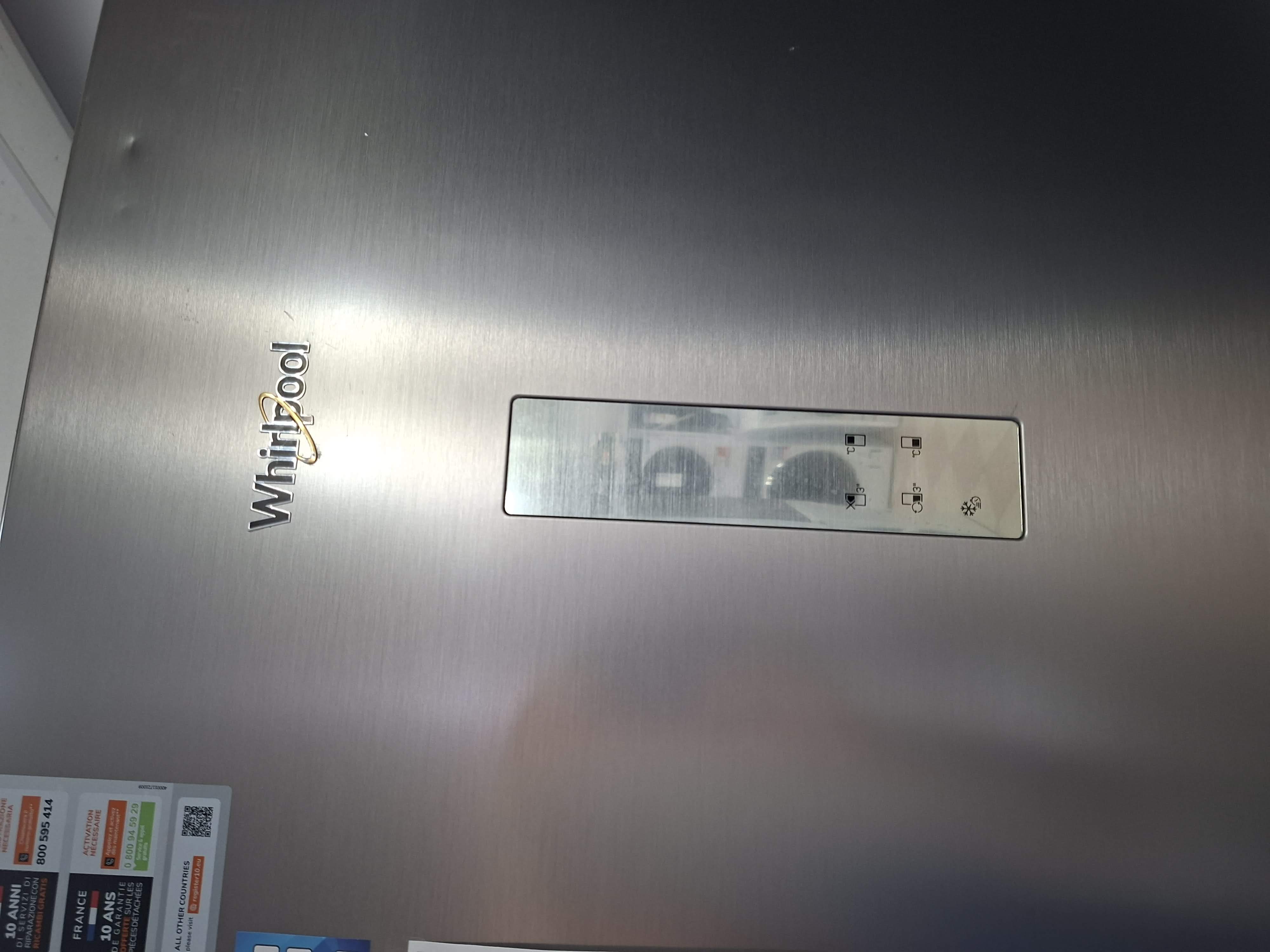Frižider Whirlpool WHK 26404 XP7E , 203 cm.