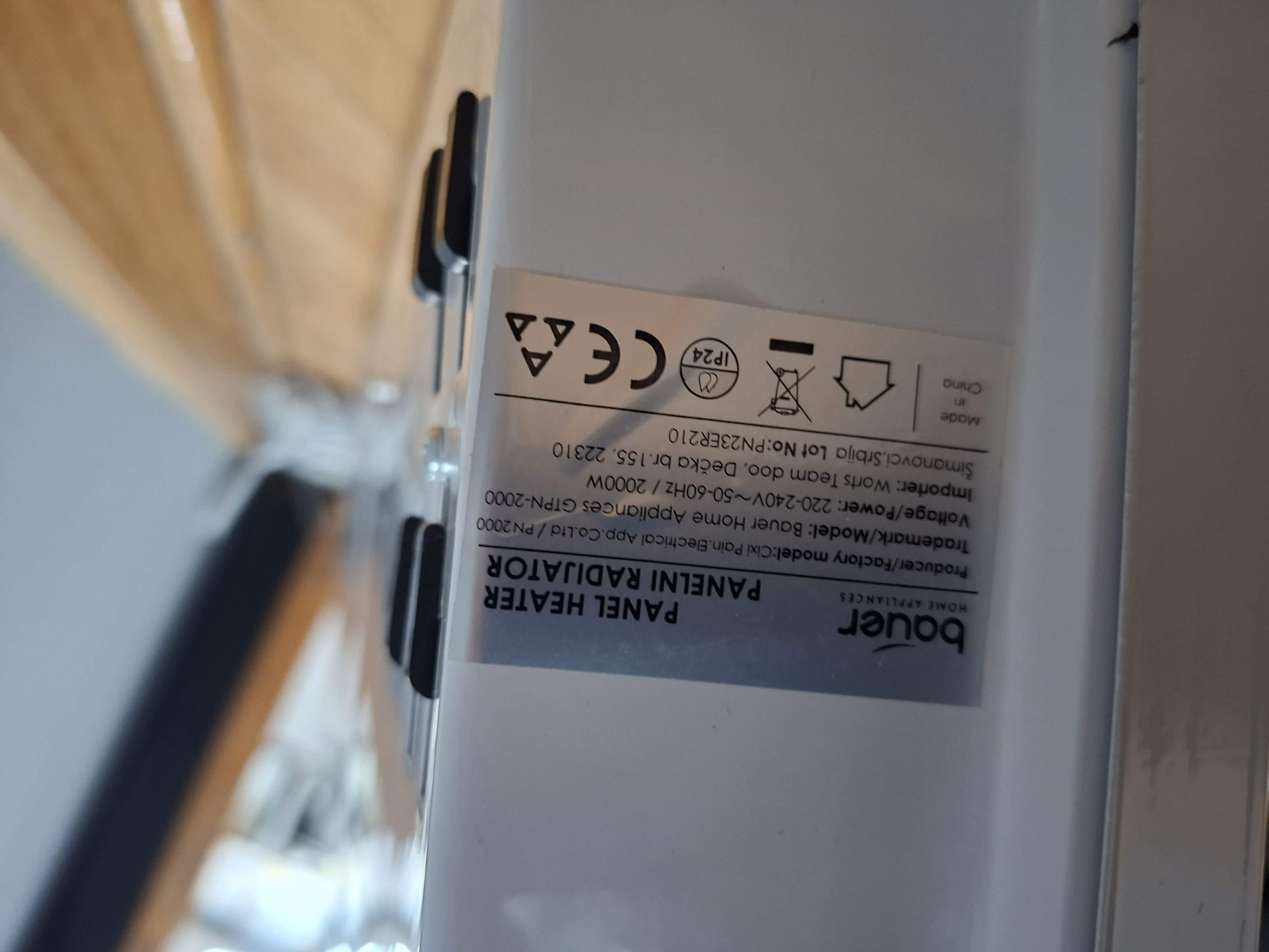 Grejalica Bauer GTPN-2000 X-POWER