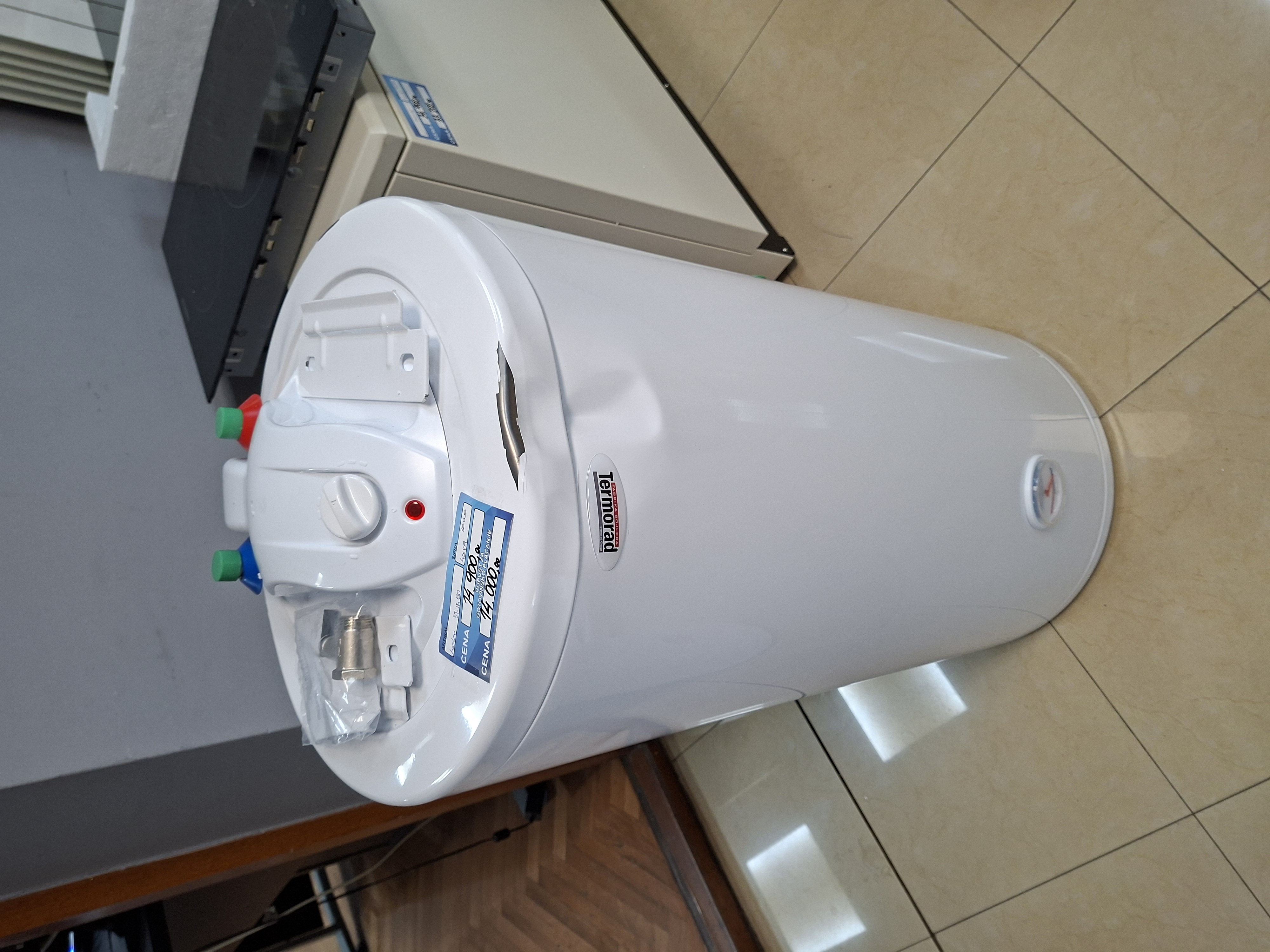 Kombinovani bojler TERMORAD BT-80 IB, levi, 80 litara