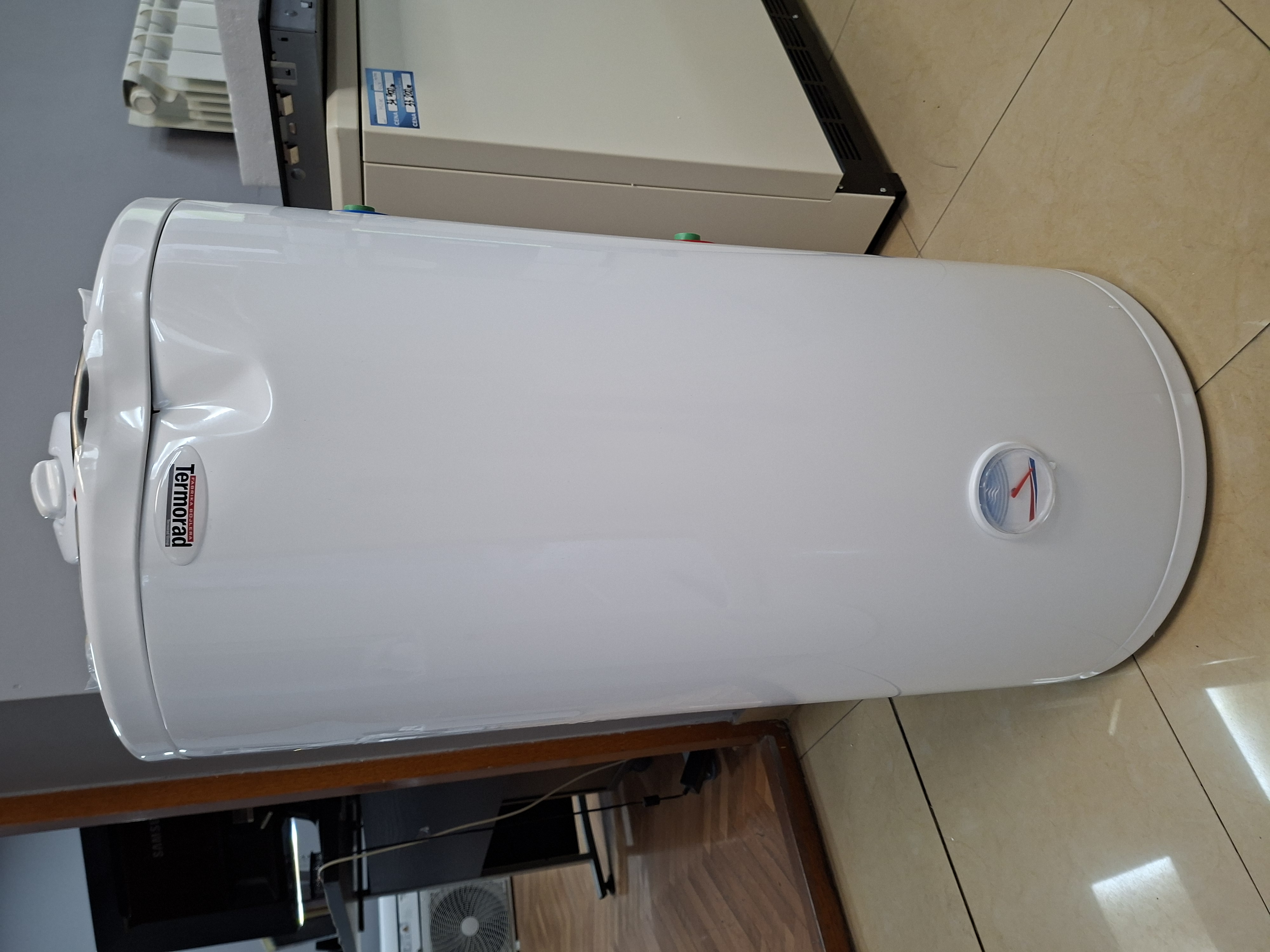 Kombinovani bojler TERMORAD BT-80 IB, levi, 80 litara