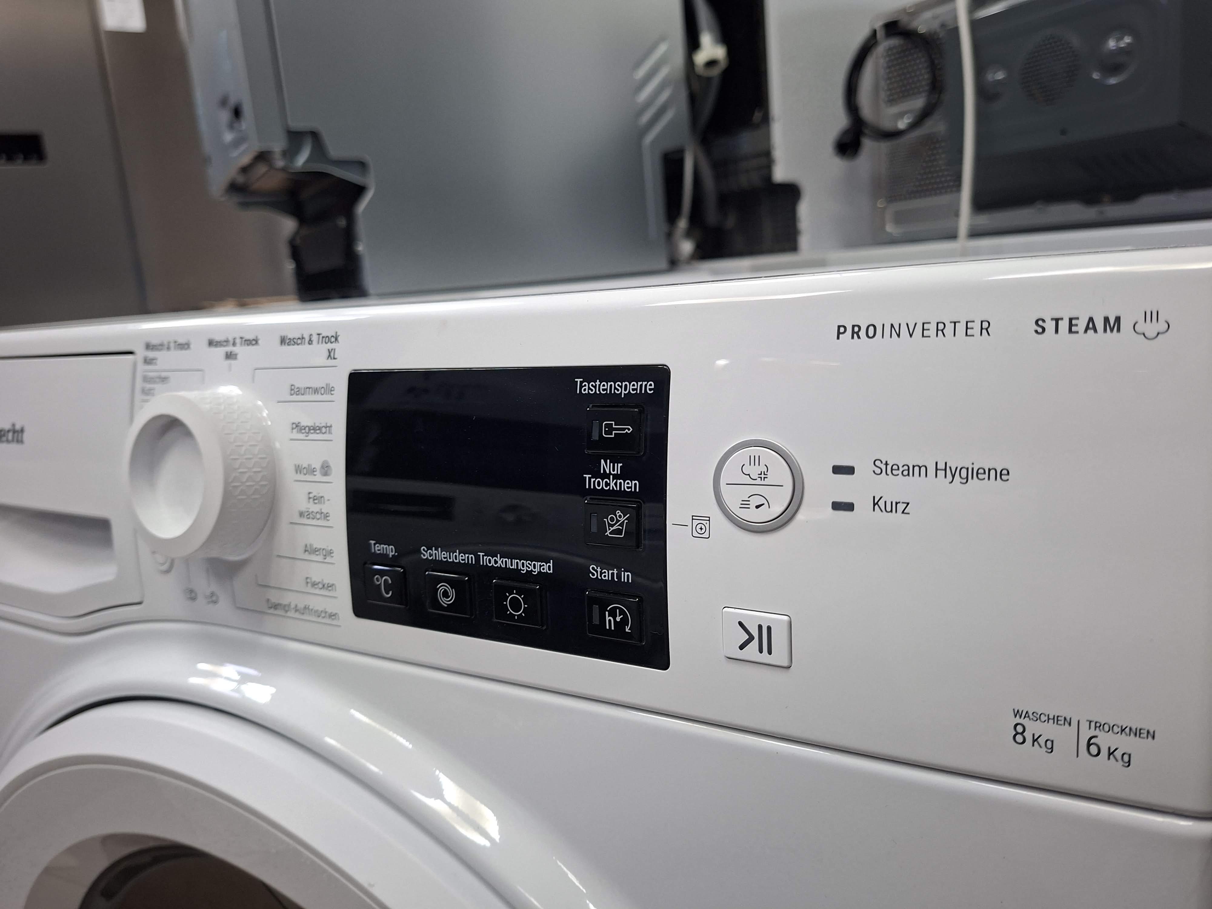 Mašina za pranje i sušenje Bauknecht WT Super Eco 86 43 N , 8+6 kg.