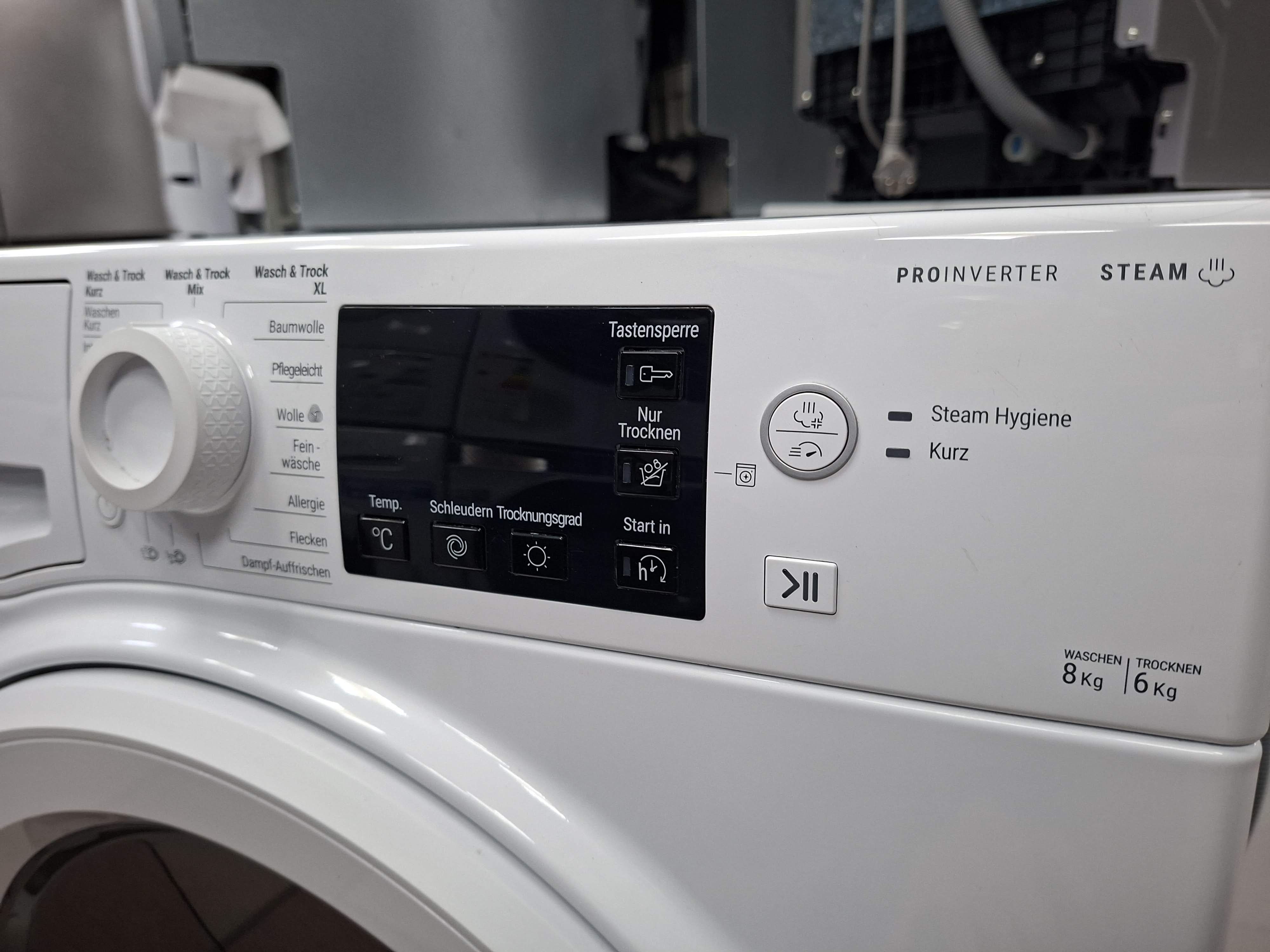 Mašina za pranje i sušenje Bauknecht WT Super Eco 86 43 N , 8+6 kg.