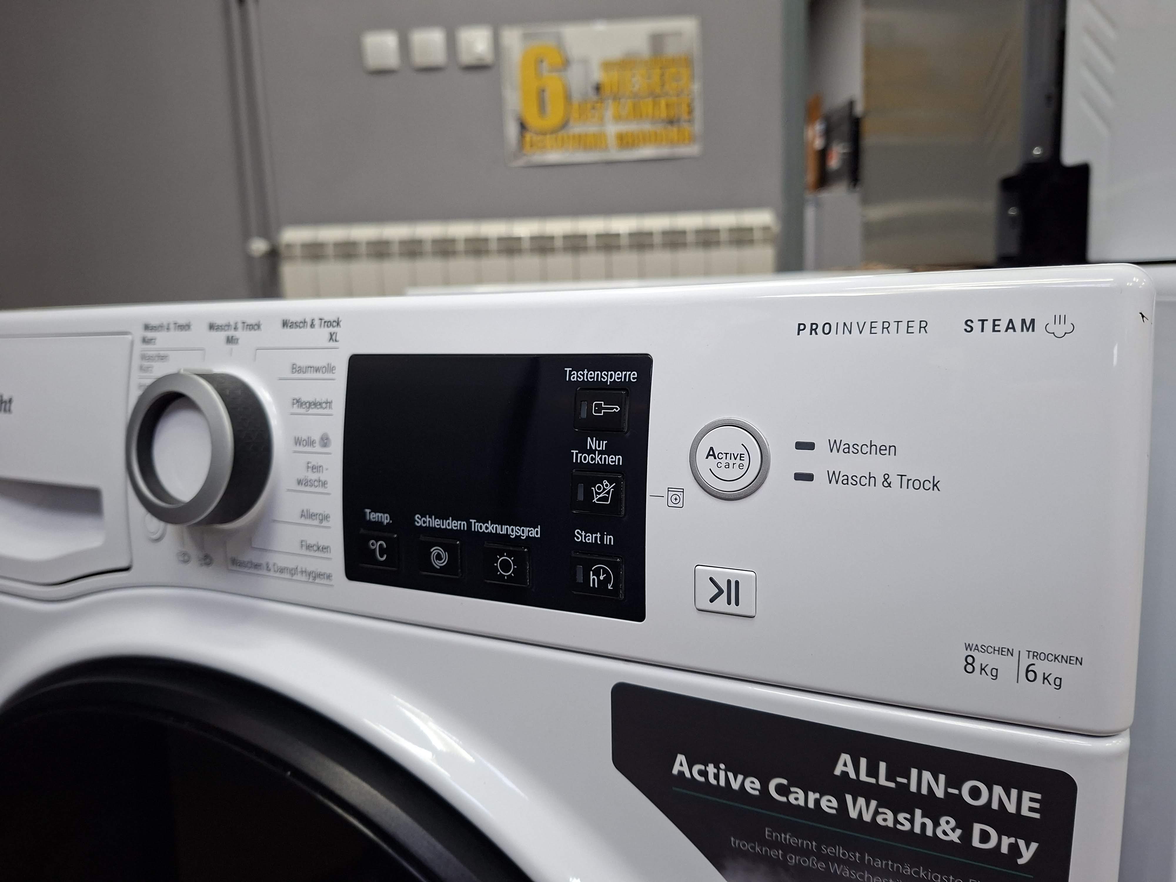 Mašina za pranje i sušenje Bauknecht WT Super Eco 8614 C