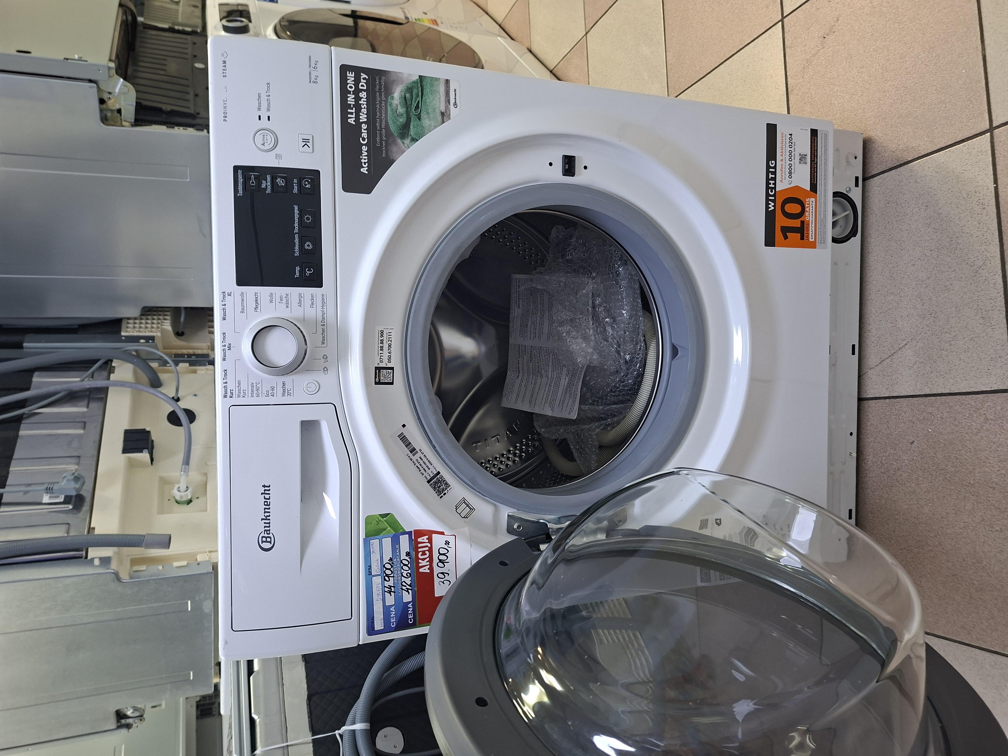 Mašina za pranje i sušenje Bauknecht WT Super Eco 8614 C