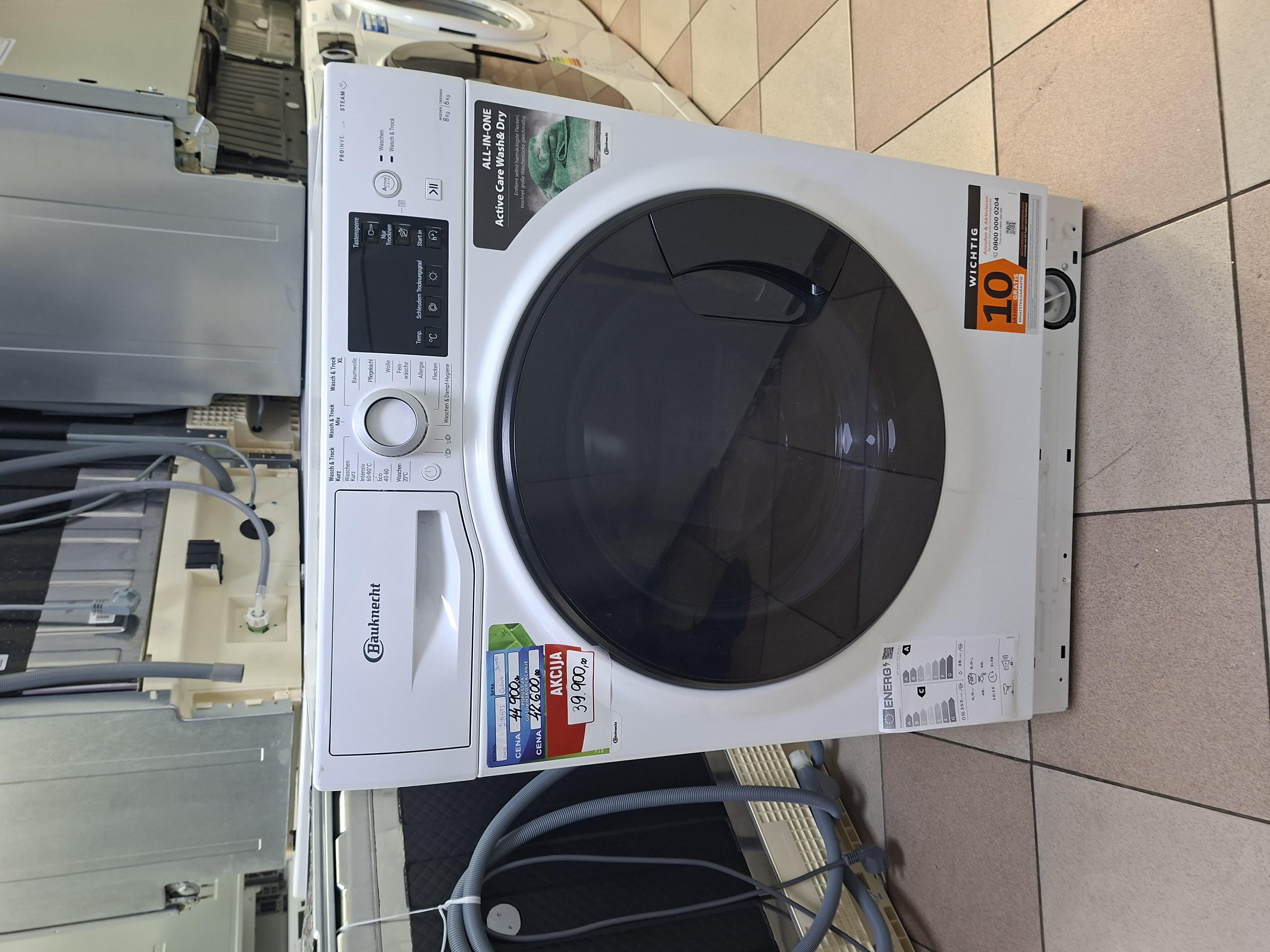 Mašina za pranje i sušenje Bauknecht WT Super Eco 8614 C