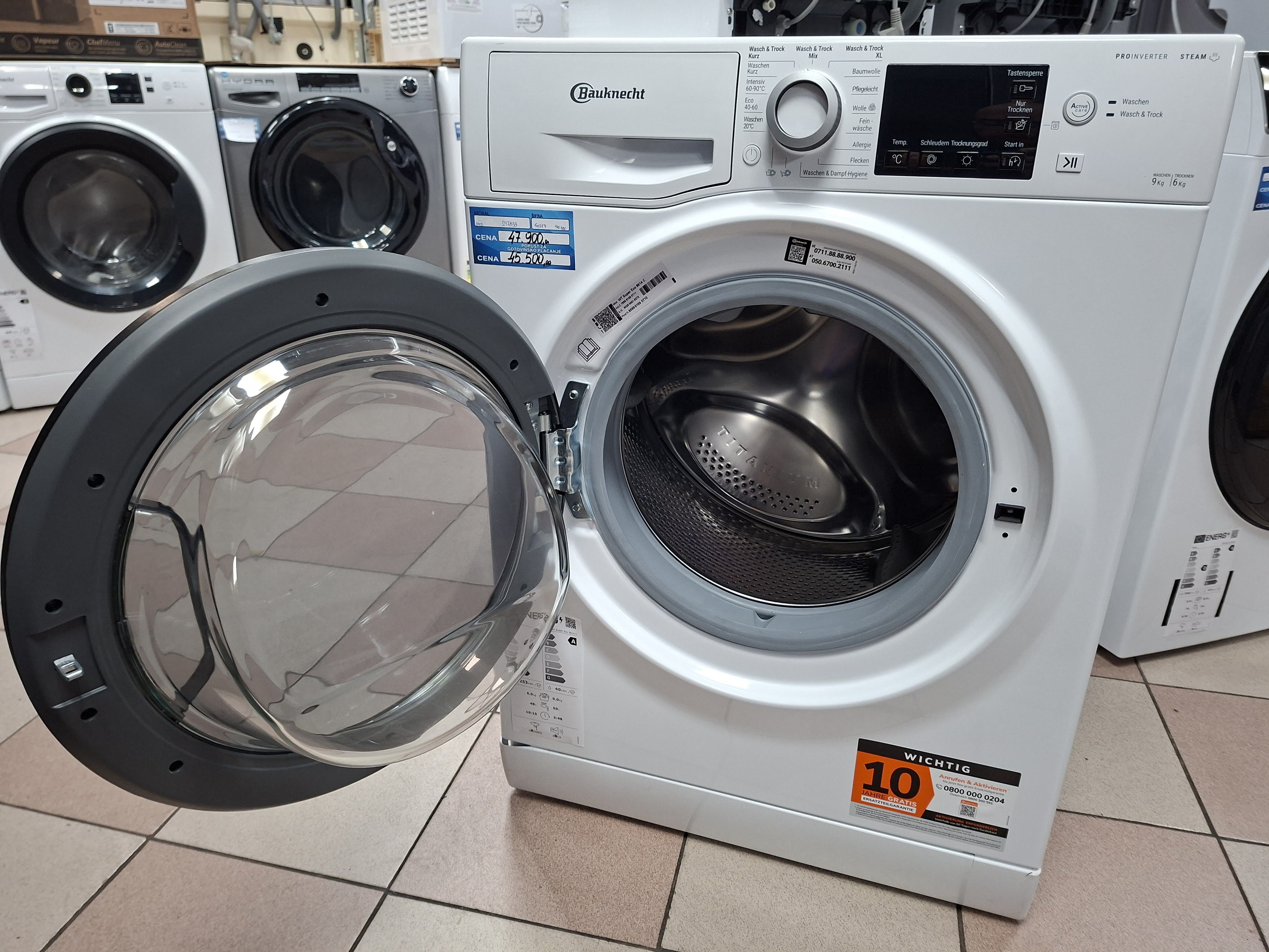 Mašina za pranje i sušenje Bauknecht WT Super Eco 9614 C