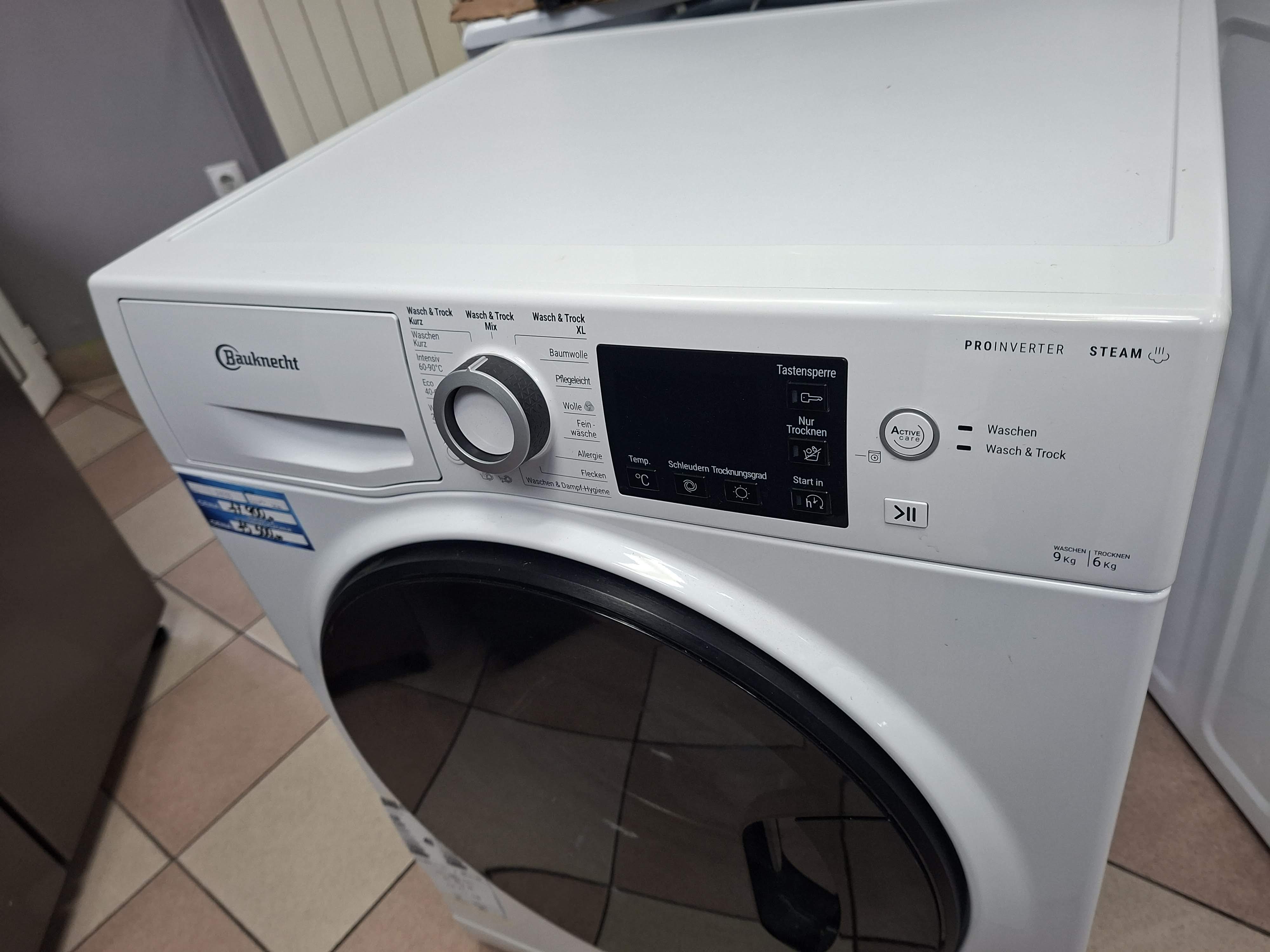 Mašina za pranje i sušenje Bauknecht WT Super Eco 96S 41 N (2)