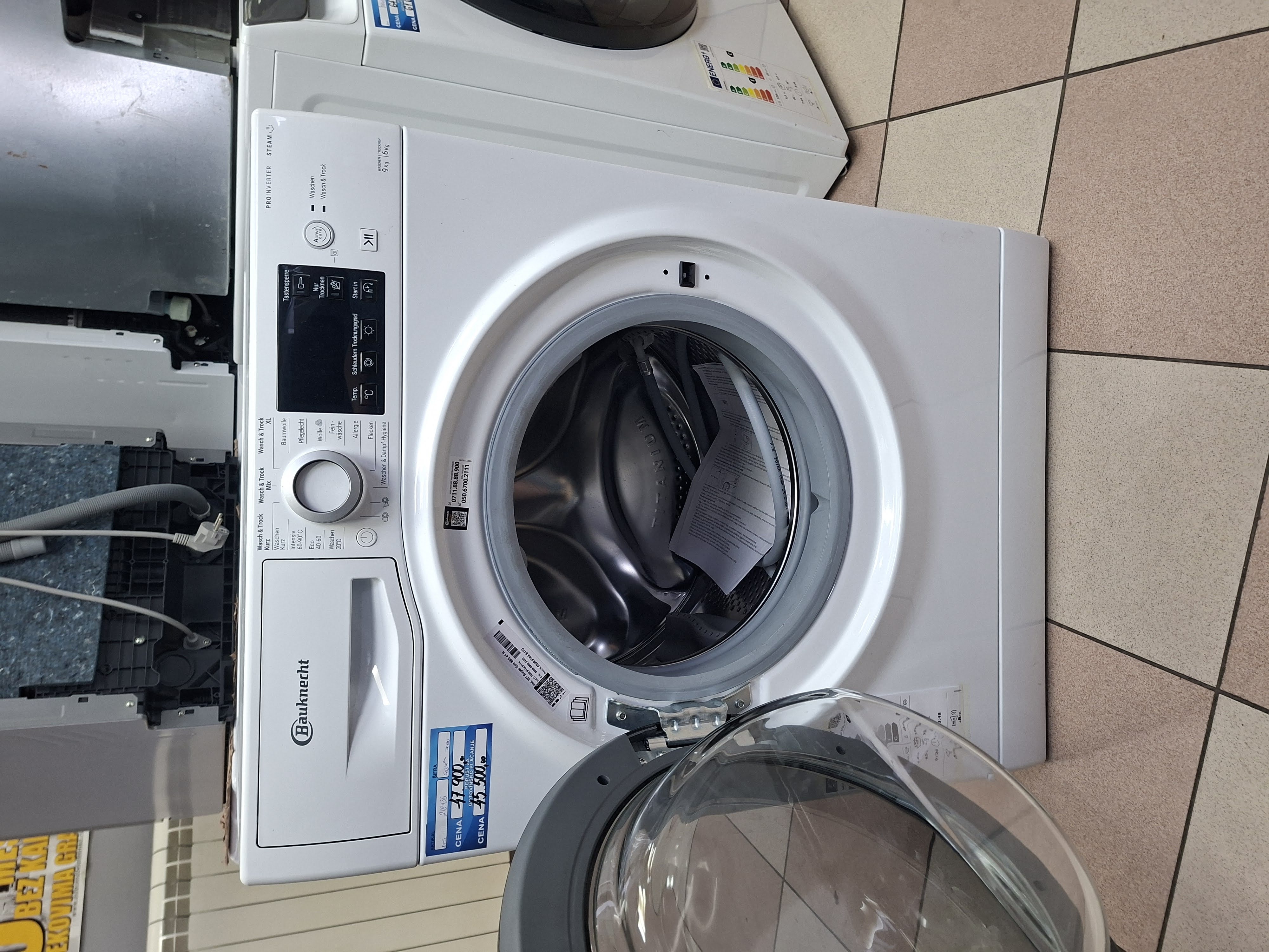 Mašina za pranje i sušenje Bauknecht WT Super Eco 96S 41 N (2)