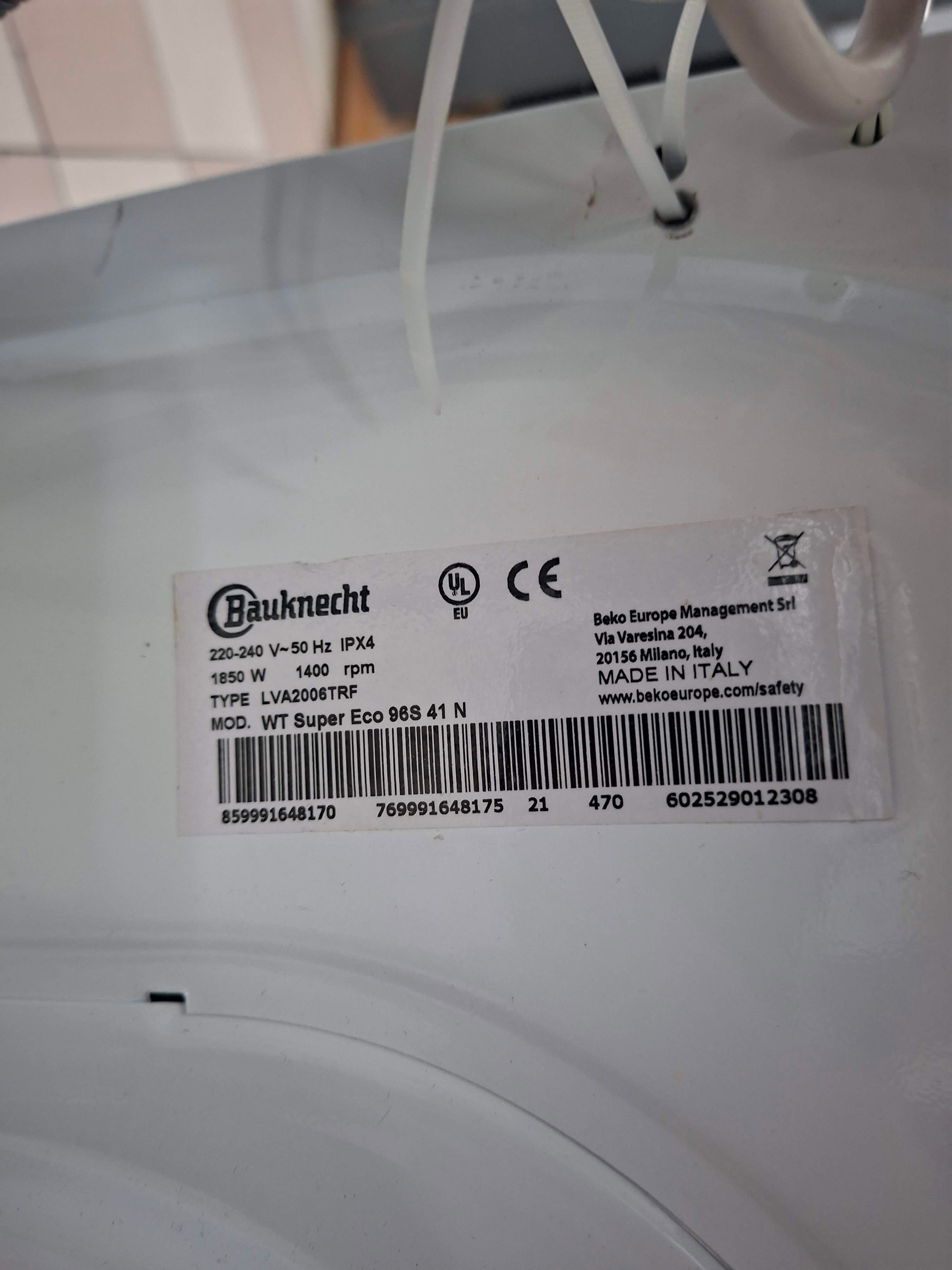 Mašina za pranje i sušenje Bauknecht WT Super Eco 96S 41 N (2)