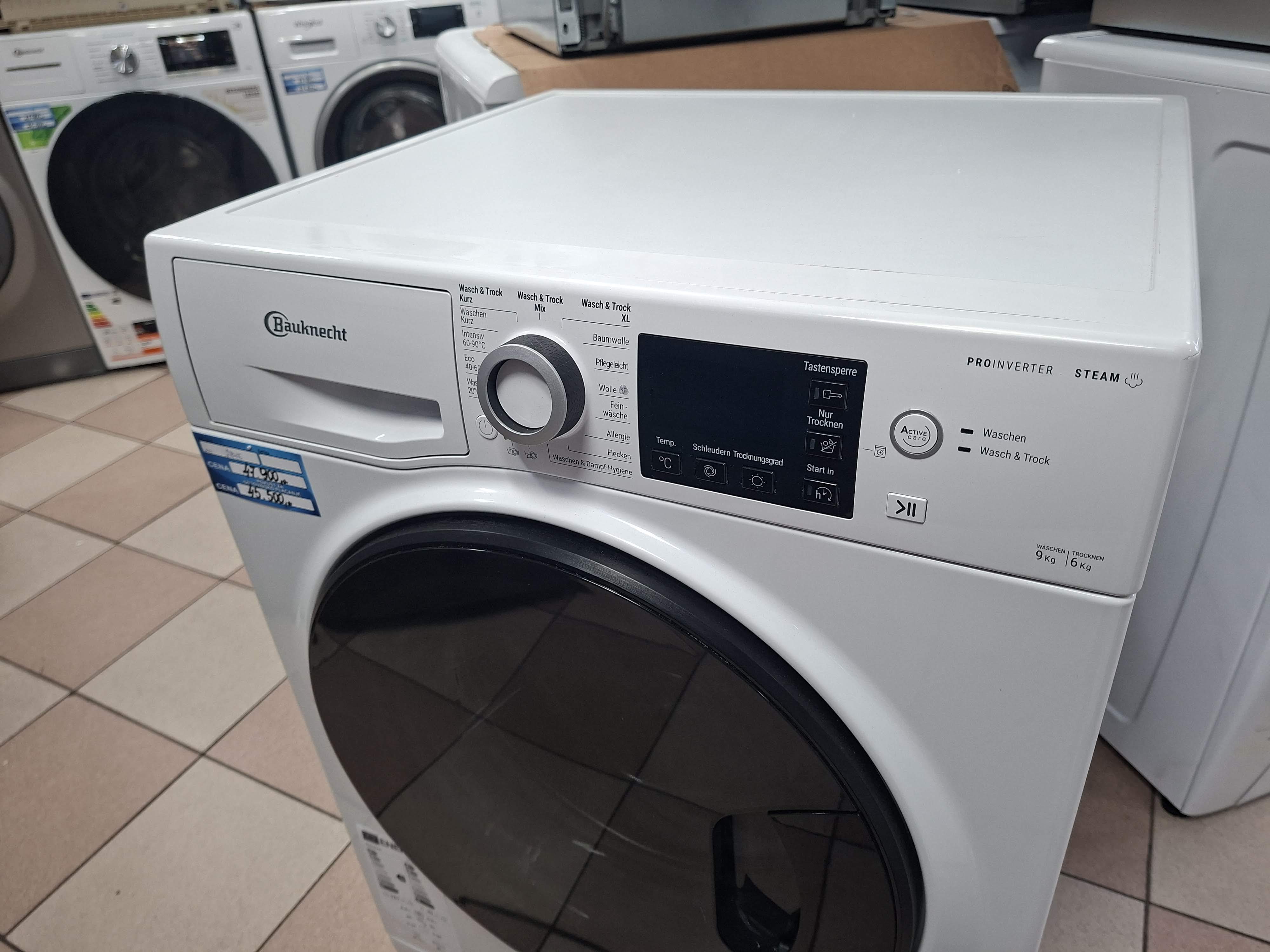 Mašina za pranje i sušenje Bauknecht WT Super Eco 96S 41 N (2)