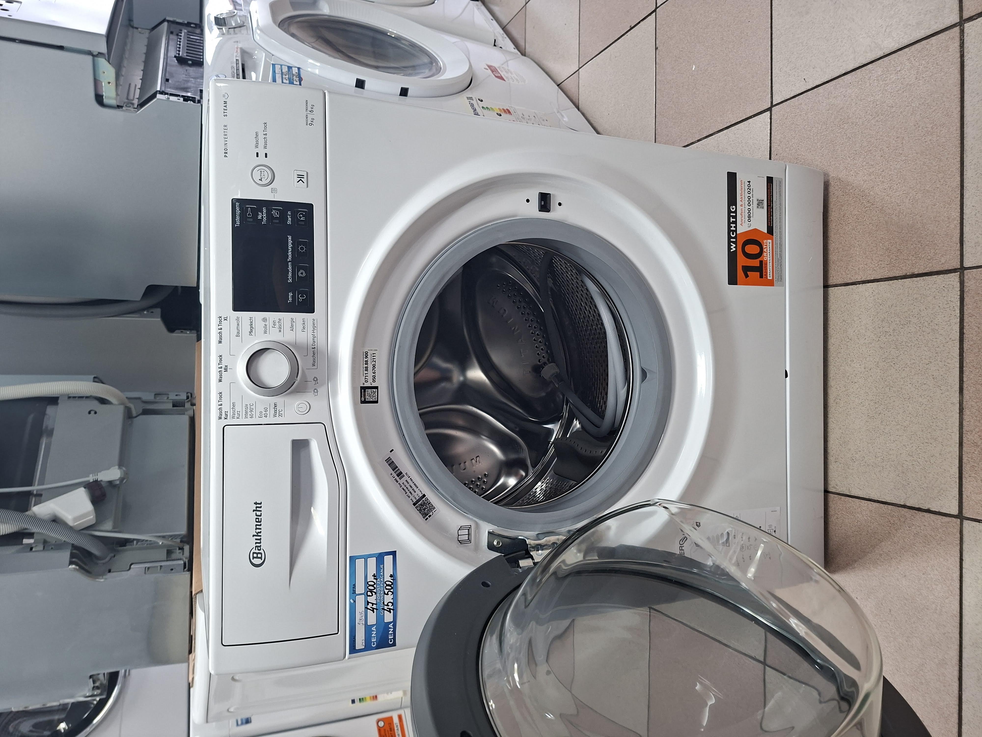 Mašina za pranje i sušenje Bauknecht WT Super Eco 96S 41 N (2)