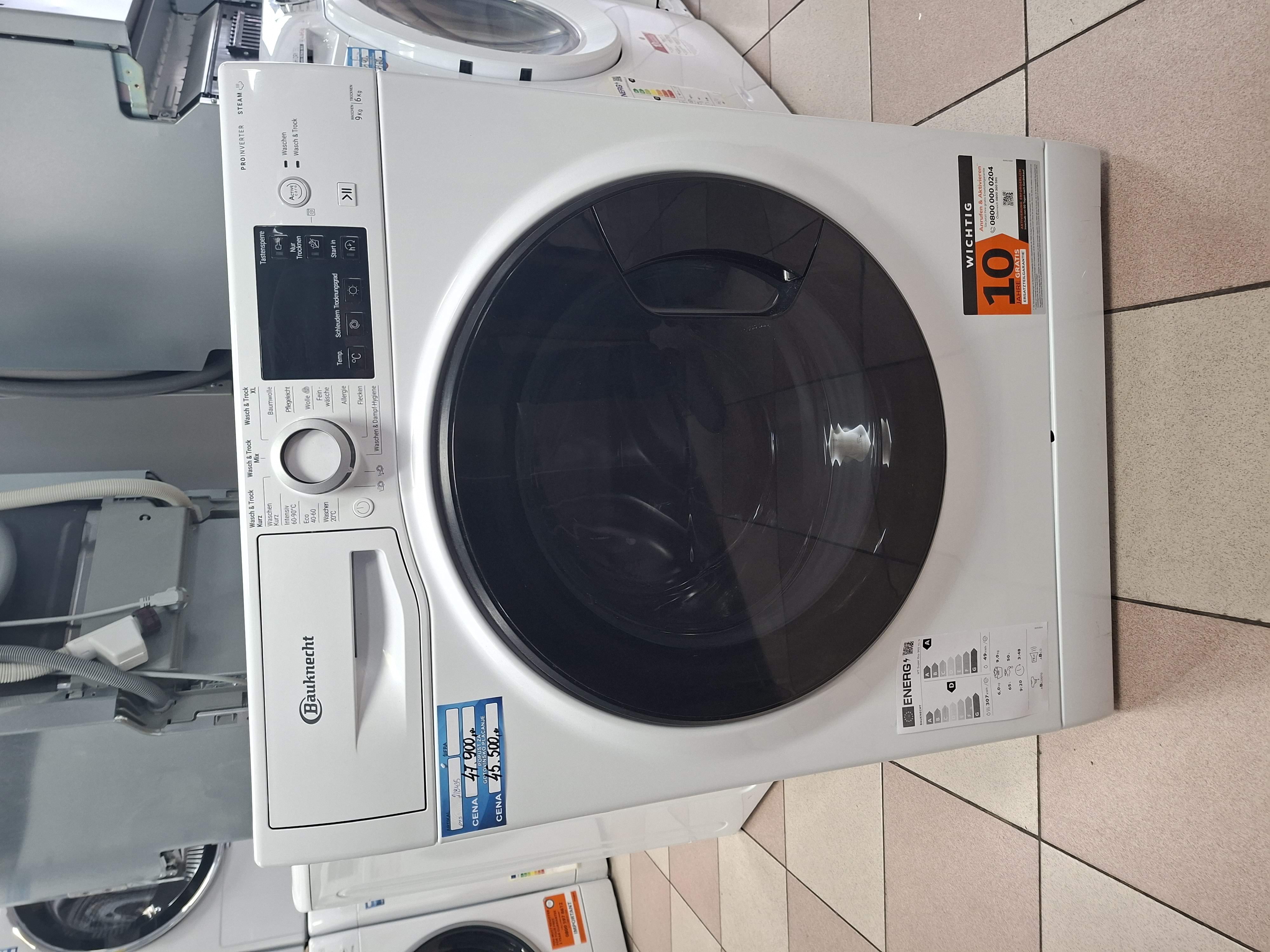 Mašina za pranje i sušenje Bauknecht WT Super Eco 96S 41 N (2)