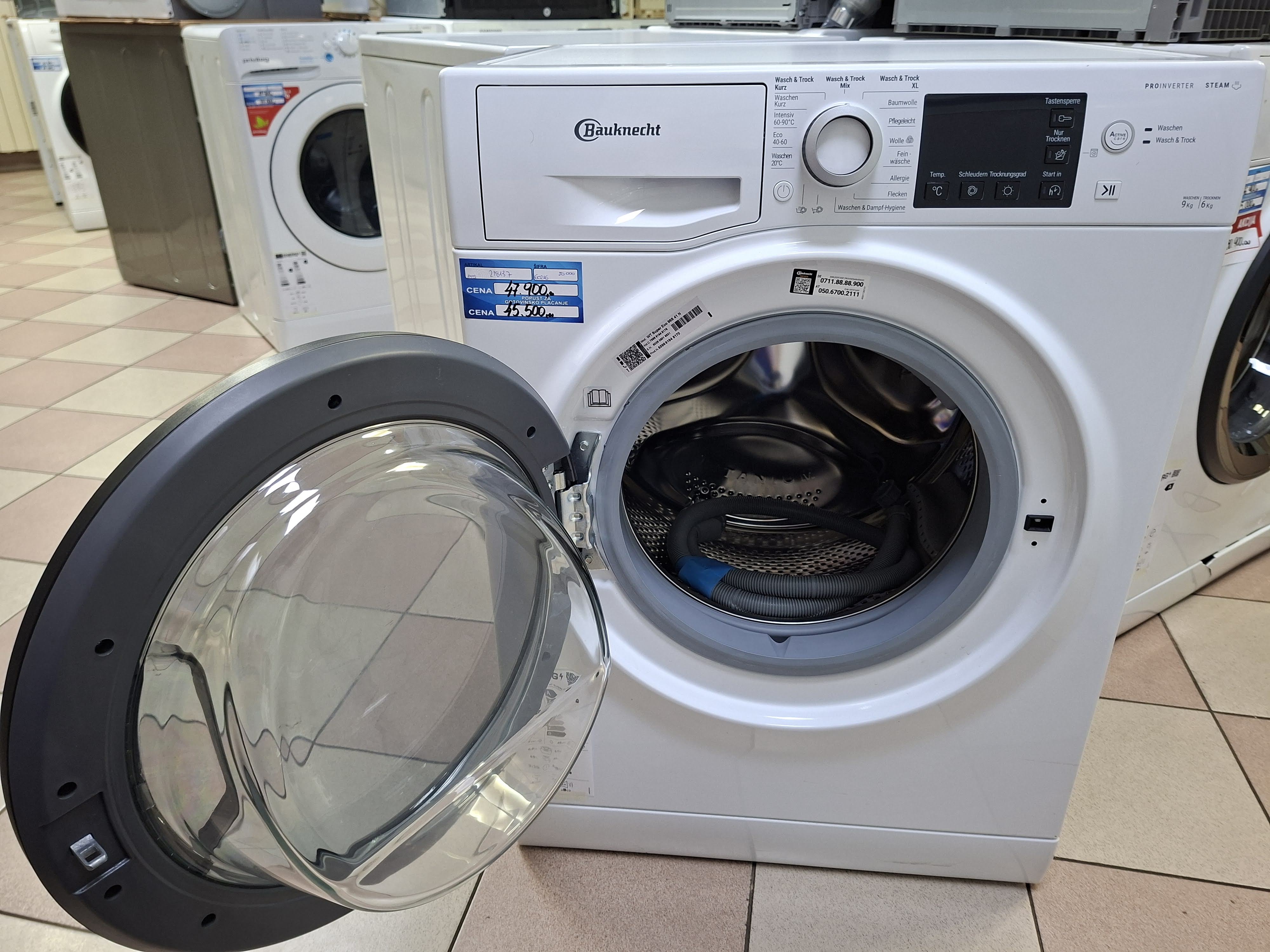 Mašina za pranje i sušenje Bauknecht WT Super Eco 96S 41 N (3)