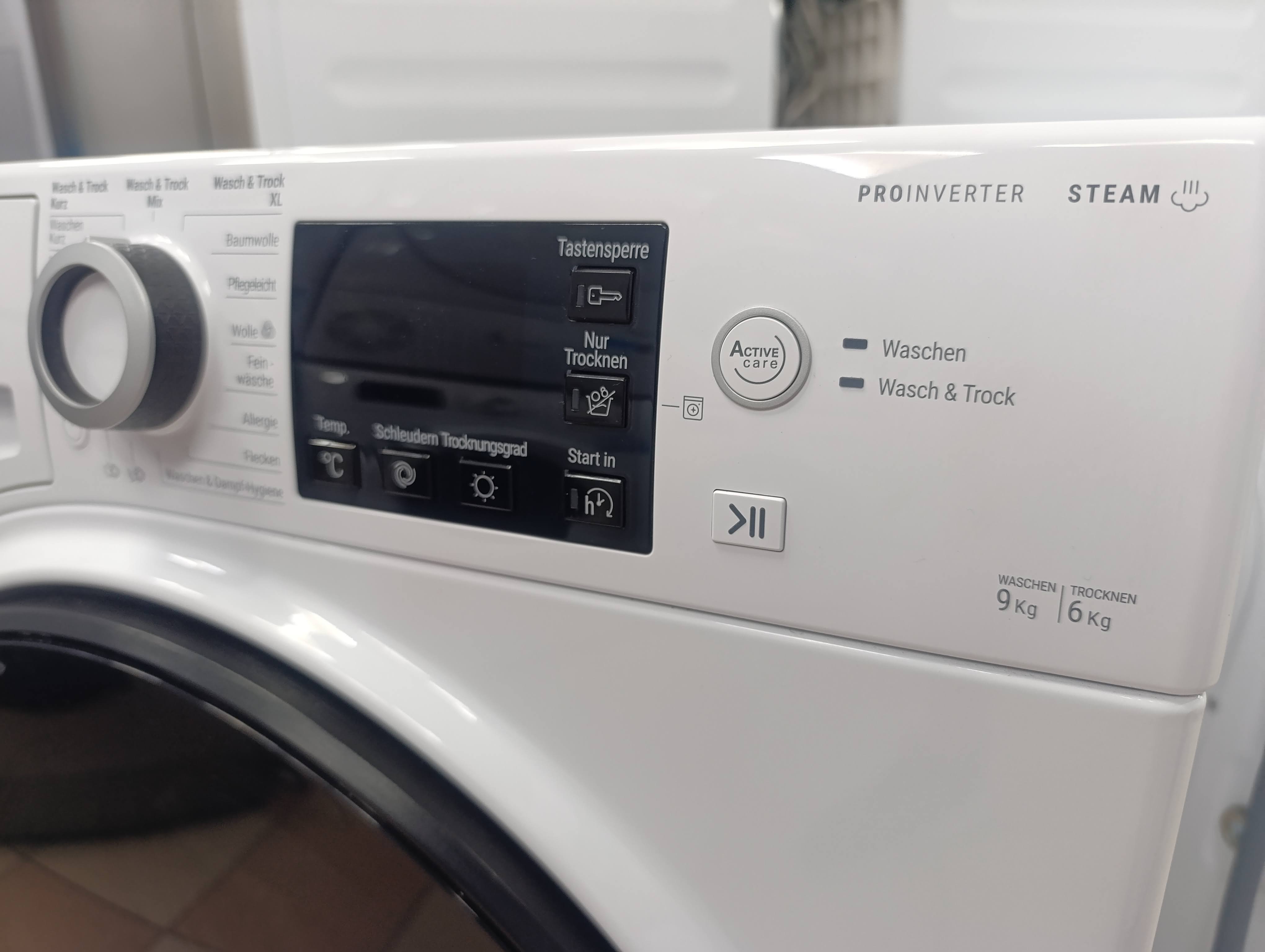 Mašina za pranje i sušenje Bauknecht WT Super Eco 96S 41 N, 9+6 kg