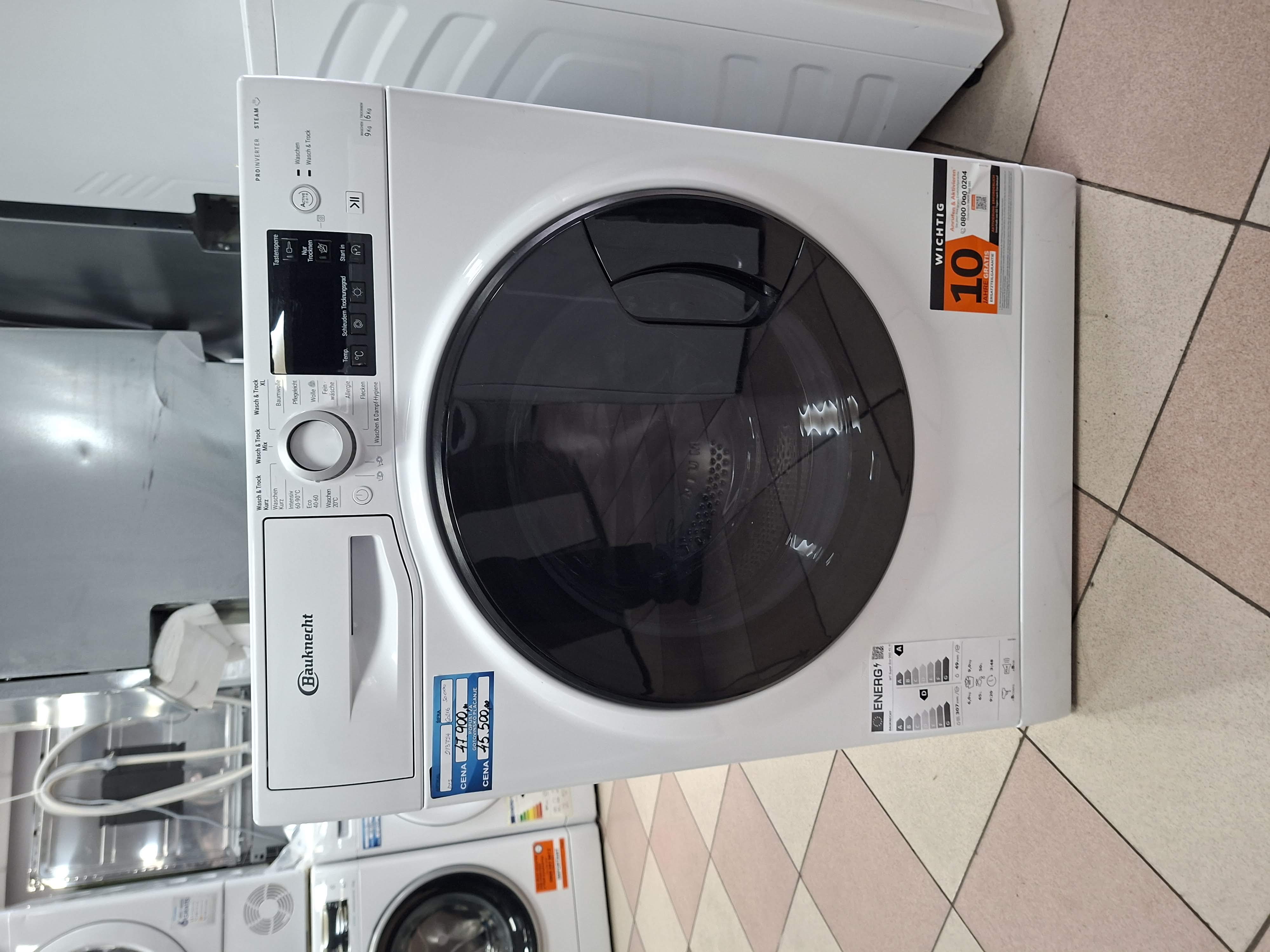 Mašina za pranje i sušenje Bauknecht WT Super Eco 96S 41 N, 9+6 kg