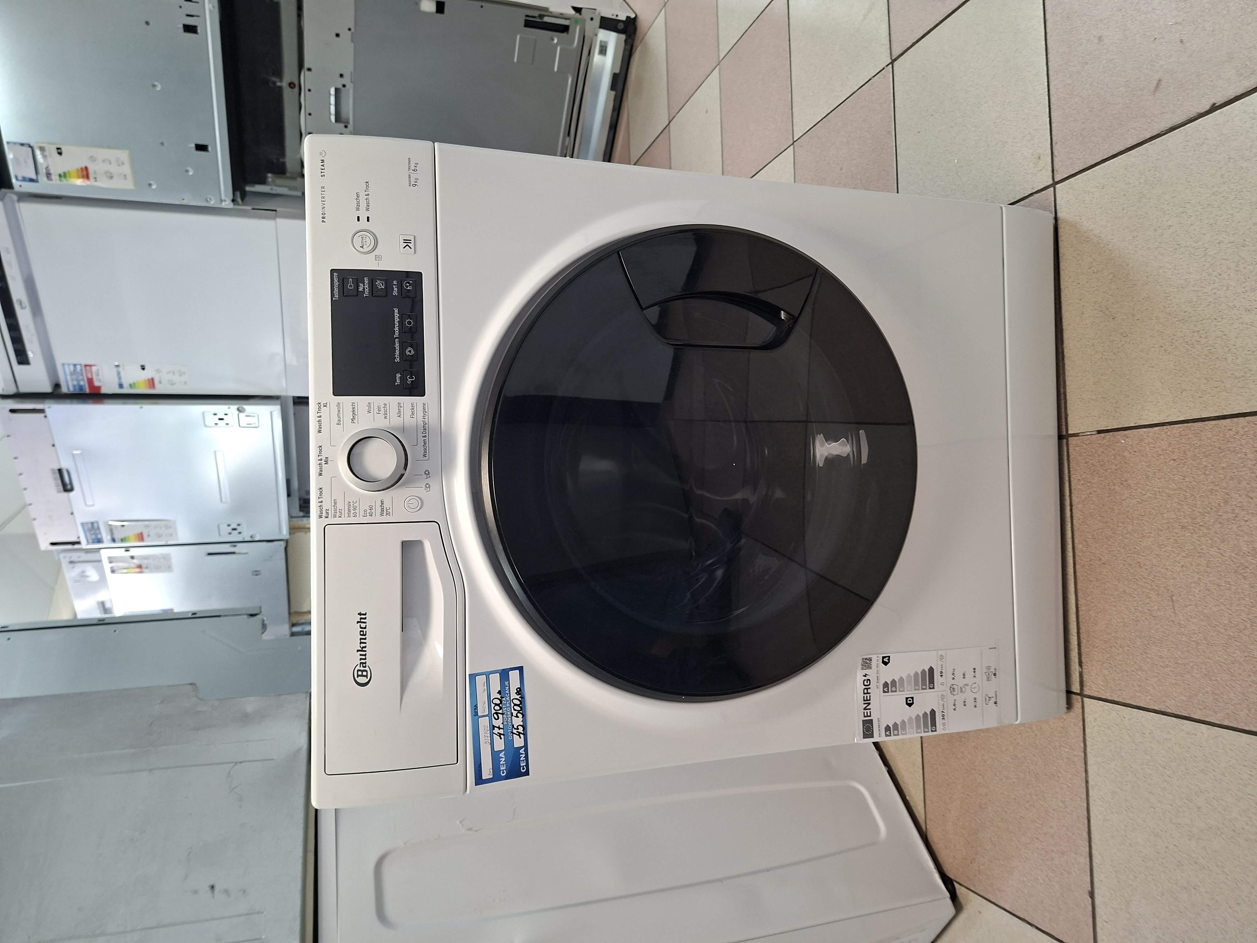 Mašina za pranje i sušenje Bauknecht WT Super Eco 96S 41 N, 9+6 kg