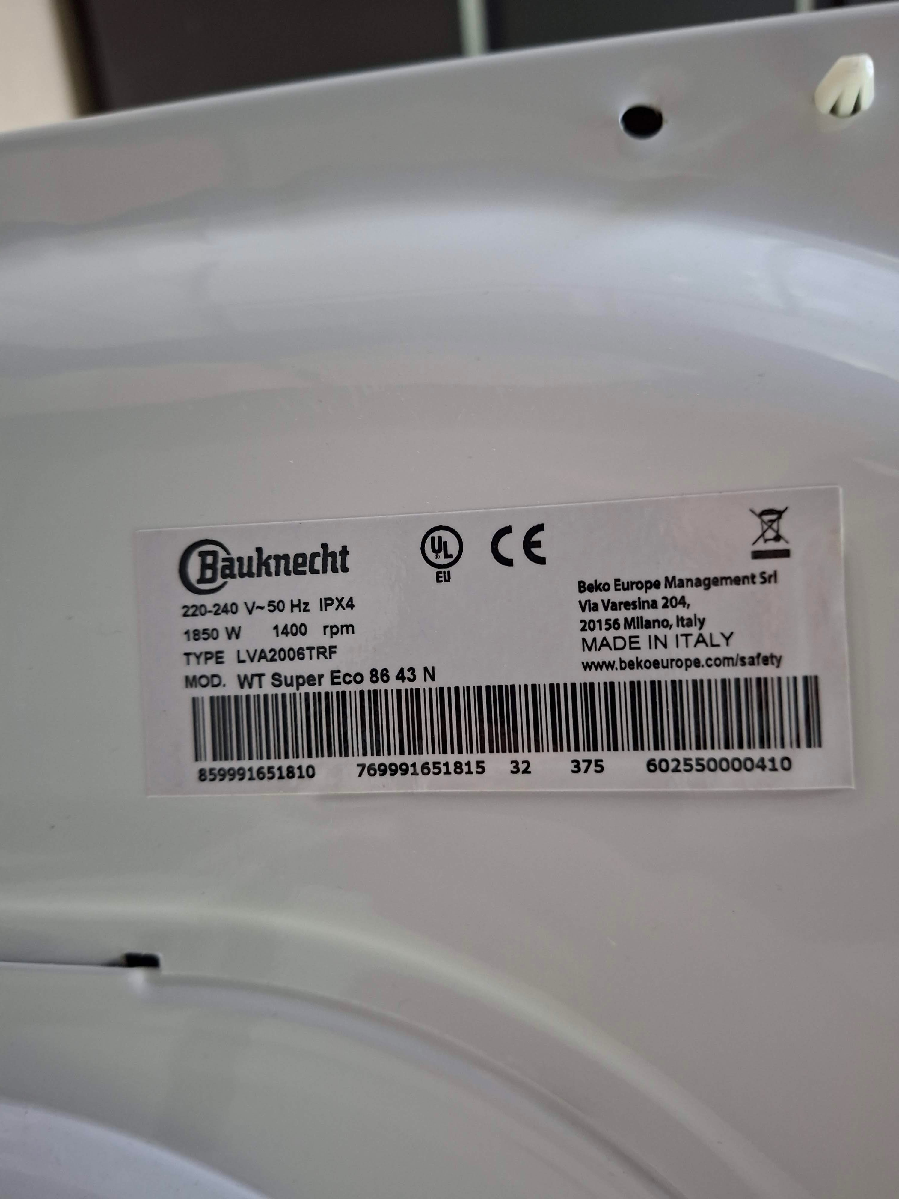 Mašina za pranje i sušenje Bauknecht WT SuperEco 86 43 N (2)