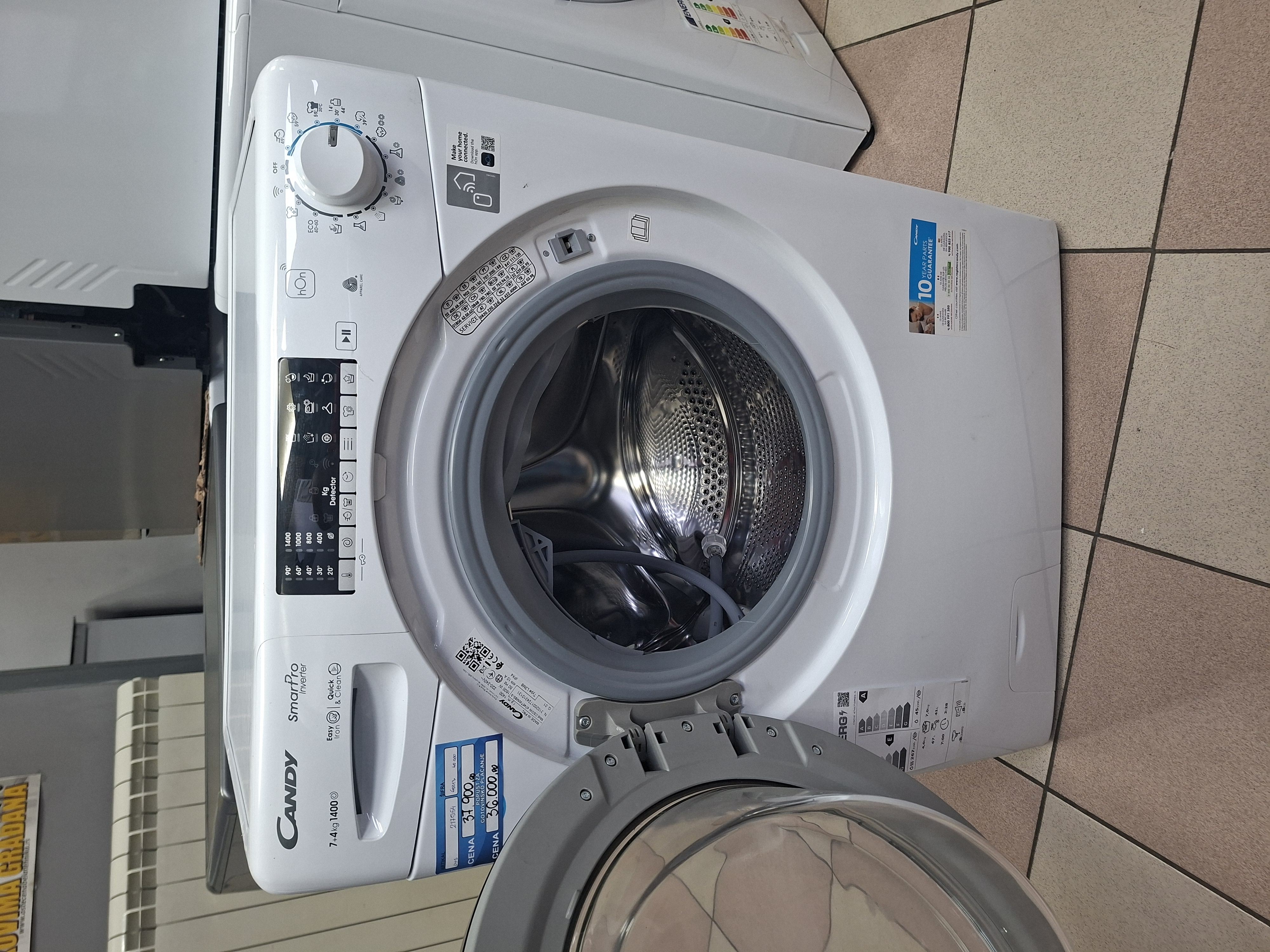 Mašina za pranje i sušenje Candy CSOW 4746TWMB5-S