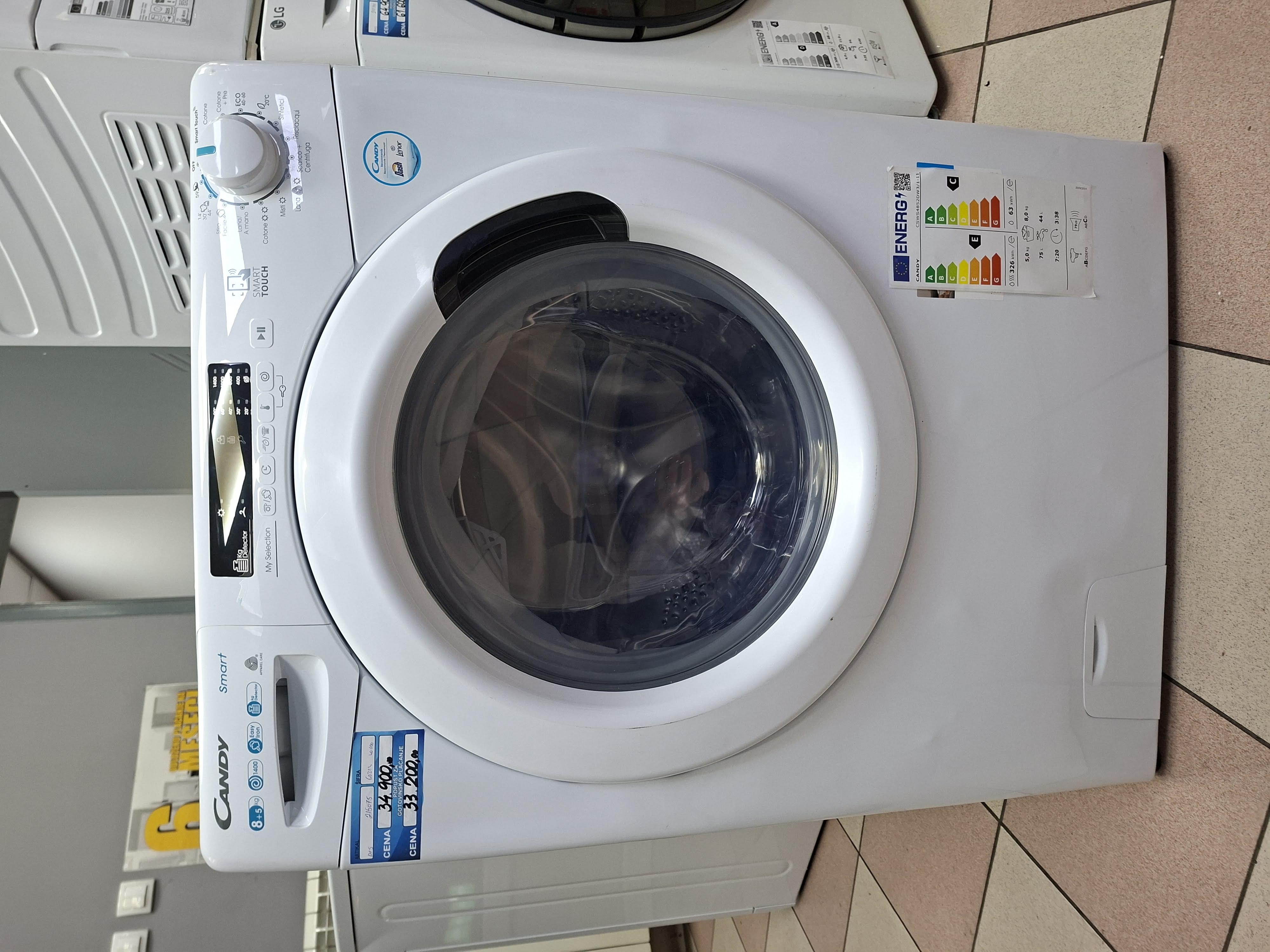 Mašina za pranje i sušenje Candy CSWS4852DW3/1-11 (2) ,8+5 kg
