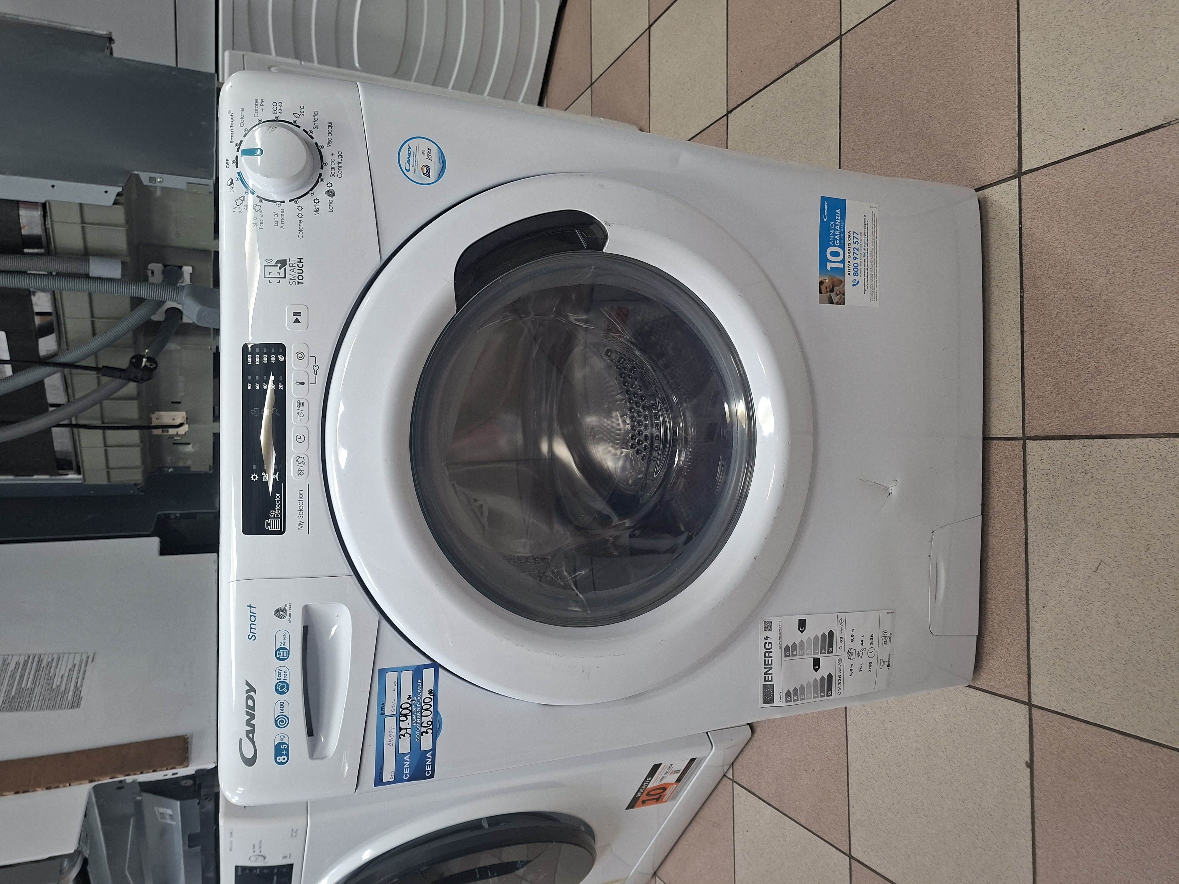 Mašina za pranje i sušenje Candy CSWS4852DW3/1-11 ,8+5 kg