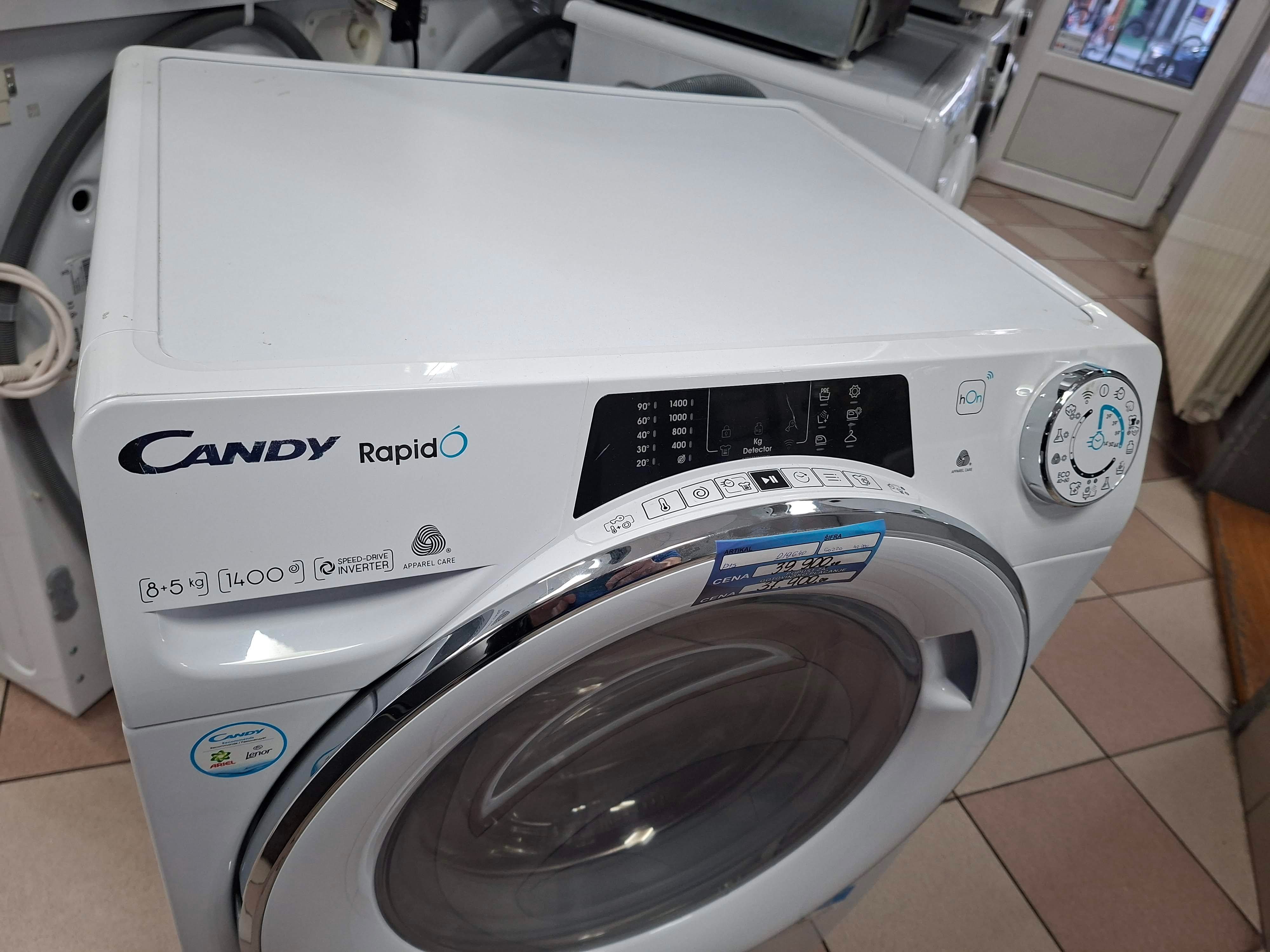 Mašina za pranje i sušenje Candy ROW4856DWMCE/1-S, 8+5kg.