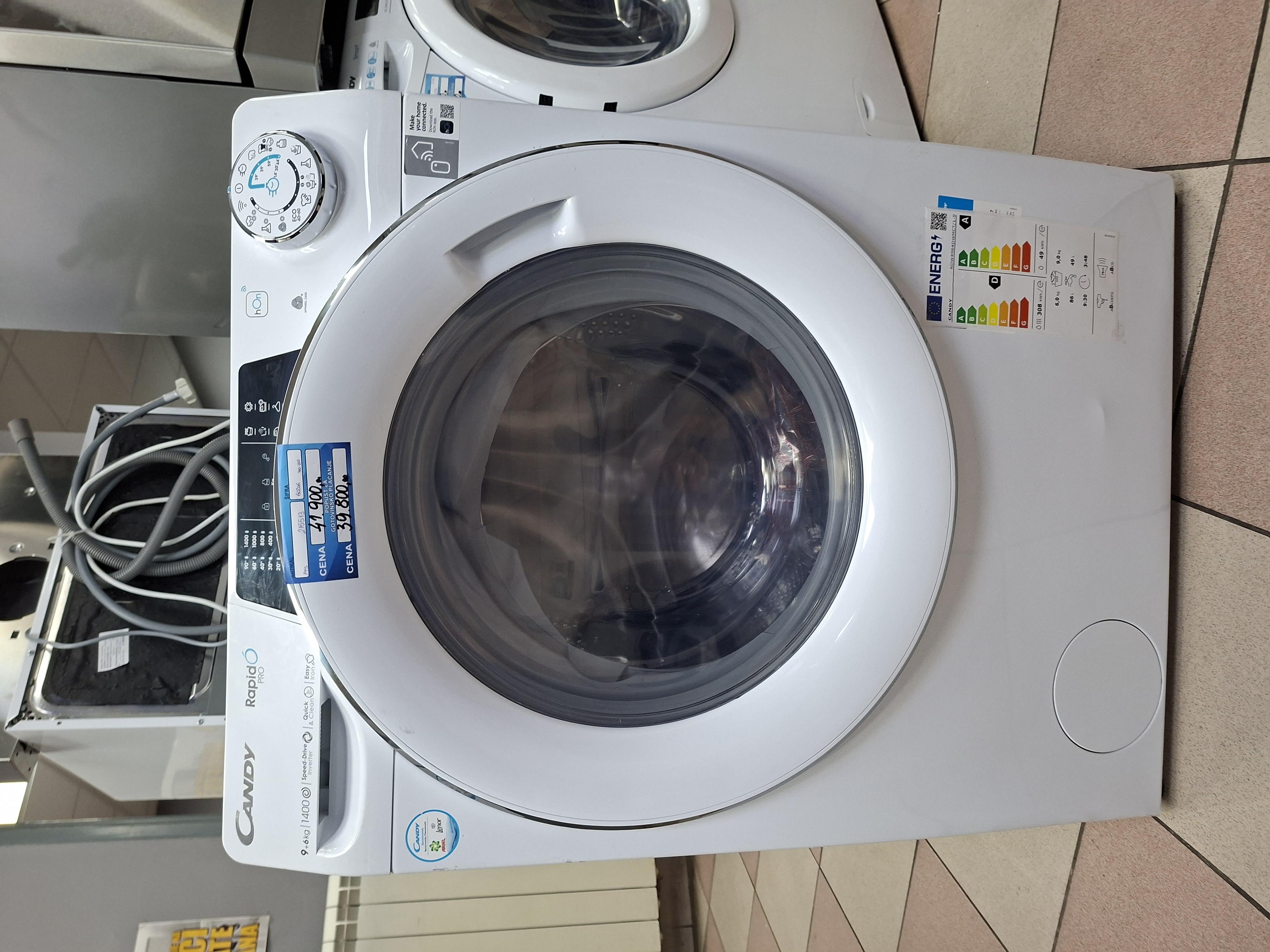Mašina za pranje i sušenje Candy ROW4964DWMCT/1-S , 9+6 kg.