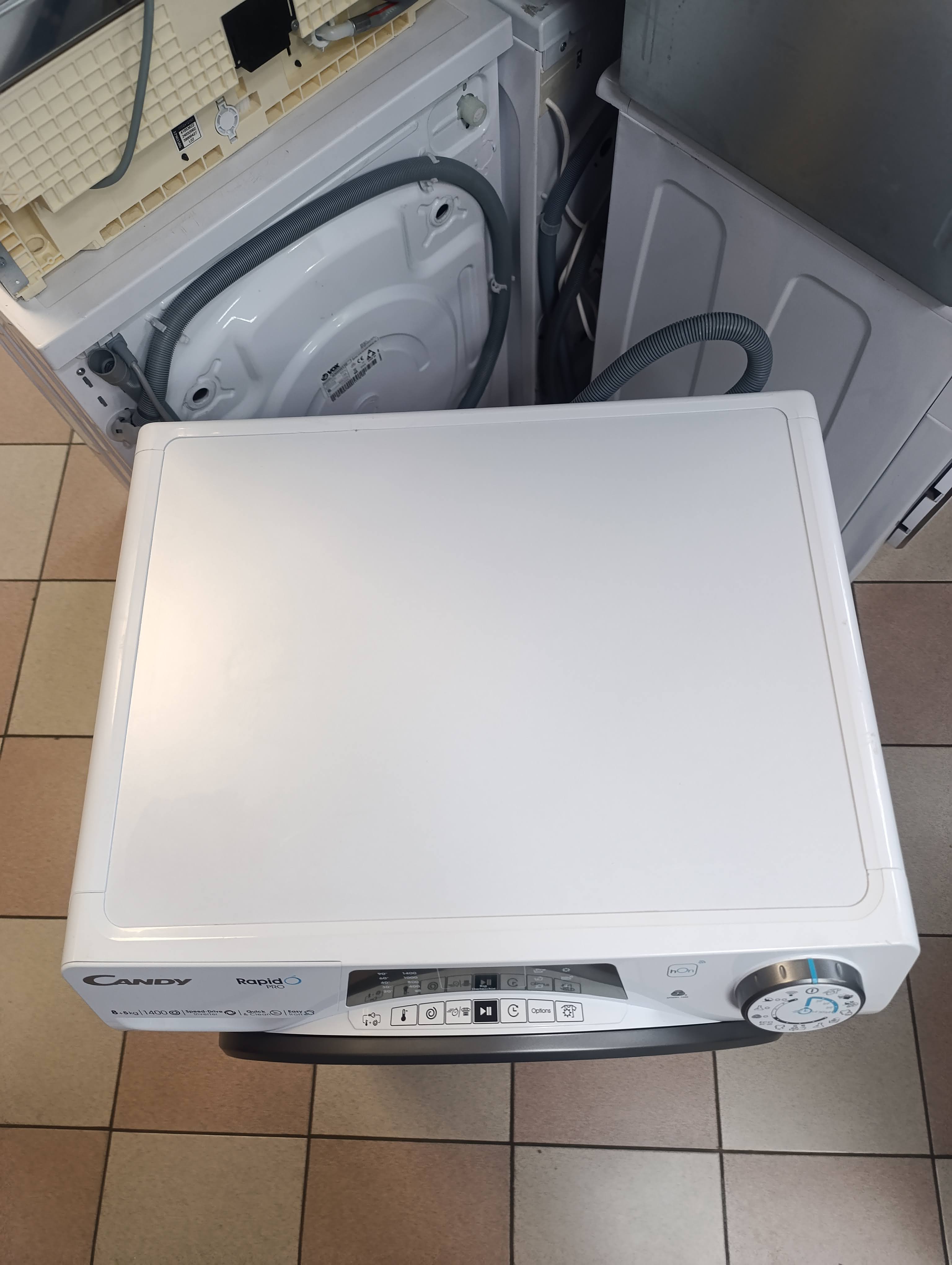 Mašina za pranje i sušenje Candy RPW4856BWMR/1-S, 8+5 kg.