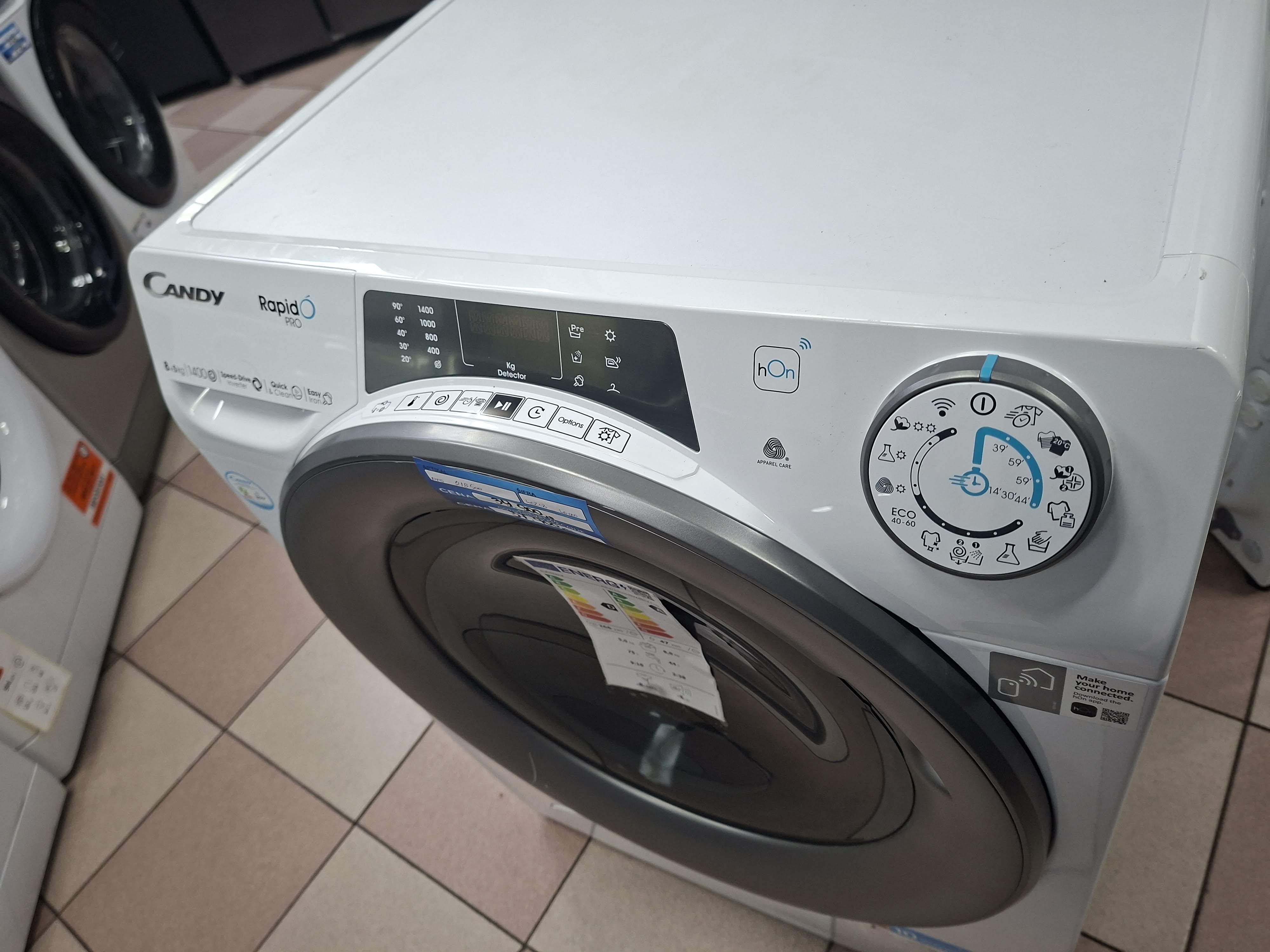 Mašina za pranje i sušenje Candy RPW4856BWMR/1-S, 8+5 kg