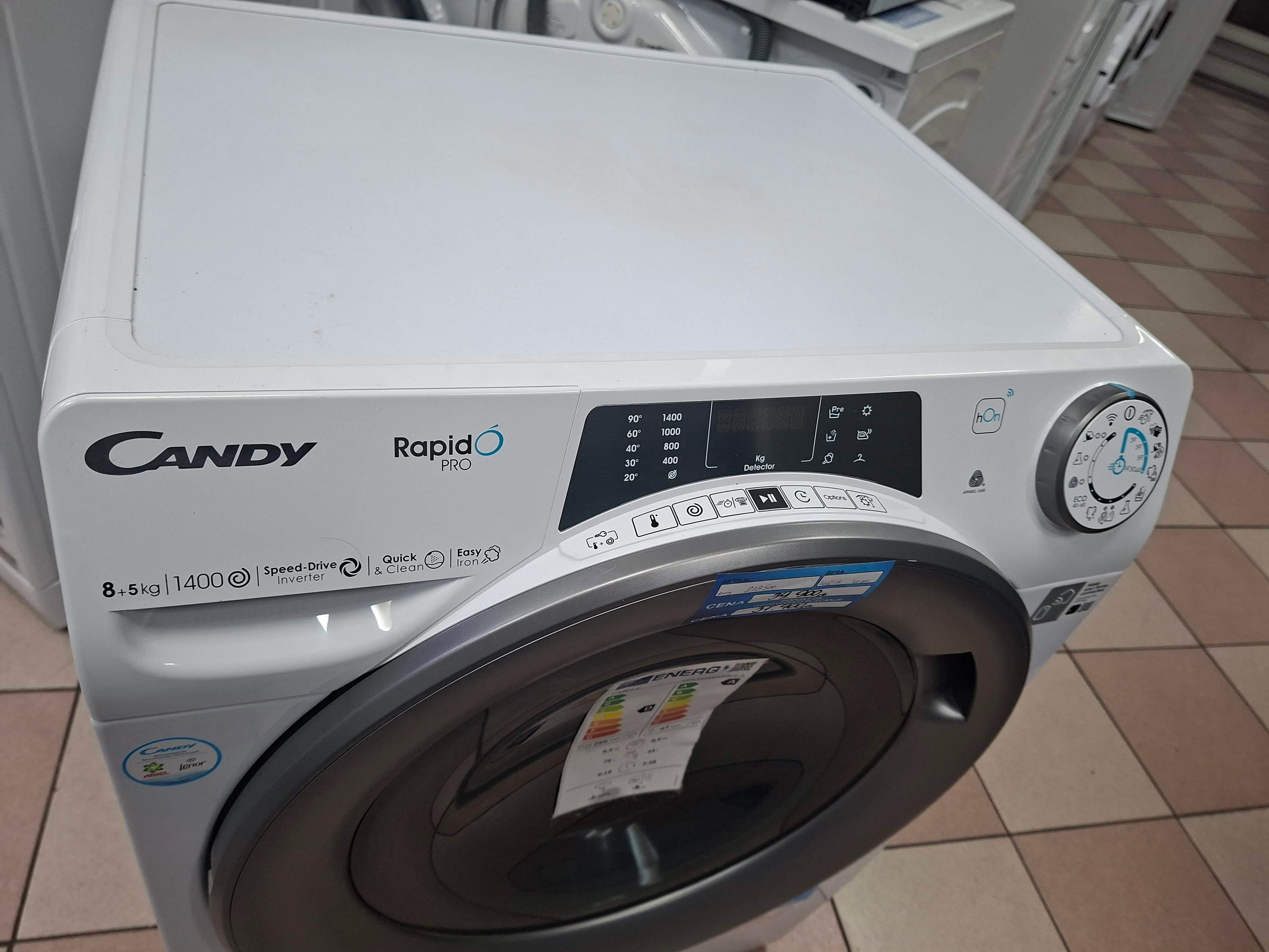 Mašina za pranje i sušenje Candy RPW4856BWMR/1-S, 8+5 kg