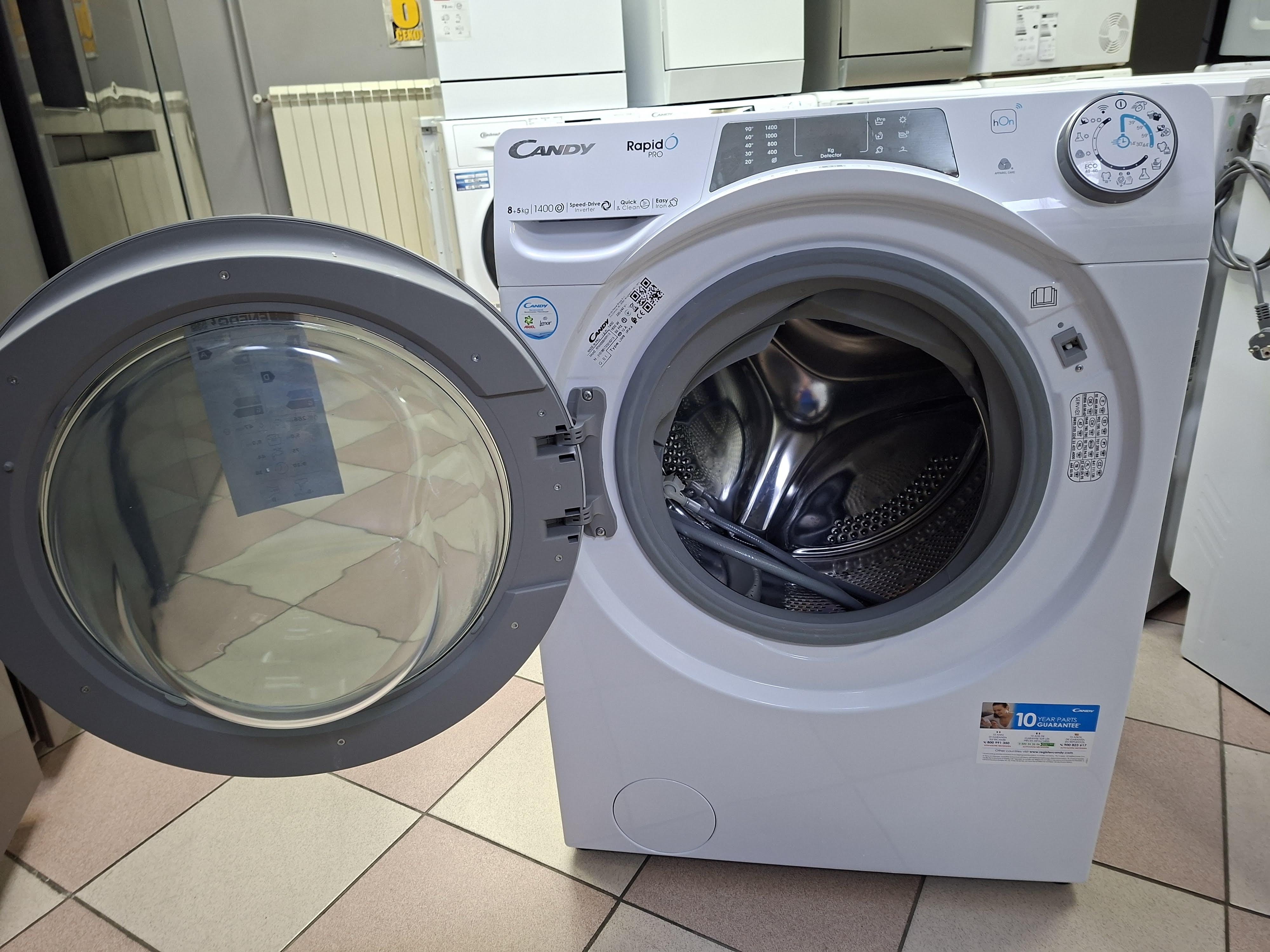 Mašina za pranje i sušenje Candy RPW4856BWMR/1-S, 8+5 kg