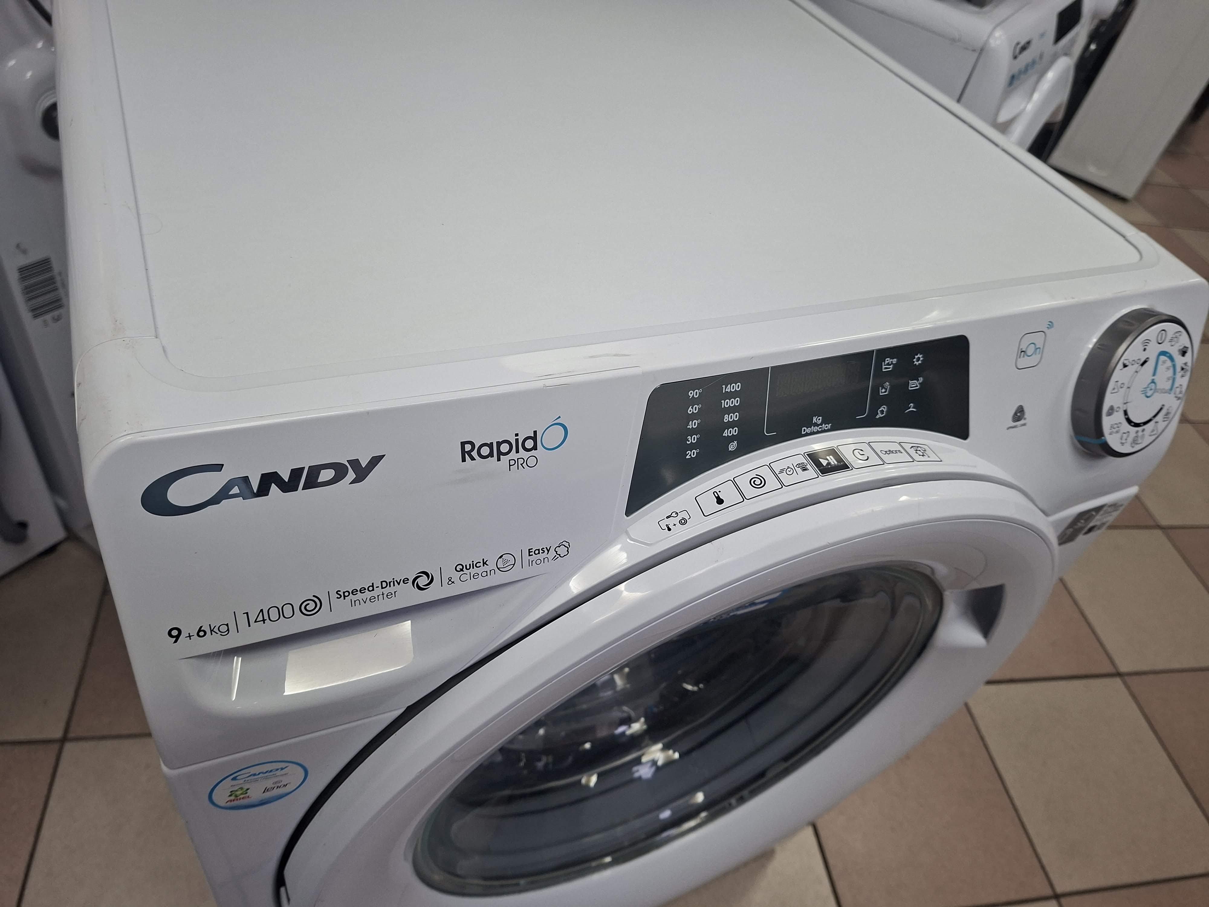 Mašina za pranje i sušenje Candy RPW4966BWMR/1-S, 9+6 kg.