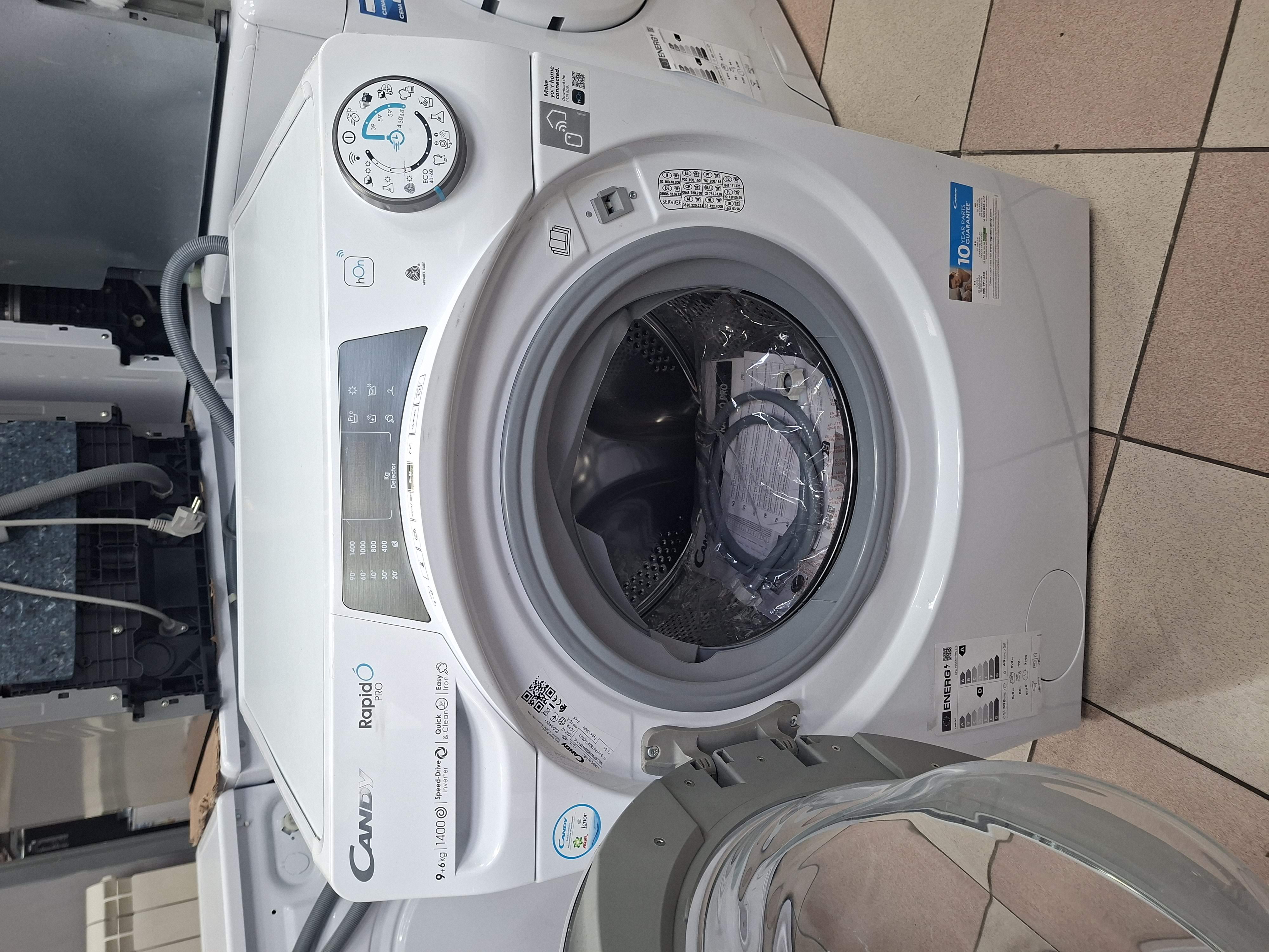 Mašina za pranje i sušenje Candy RPW4966BWMR/1-S, 9+6 kg.