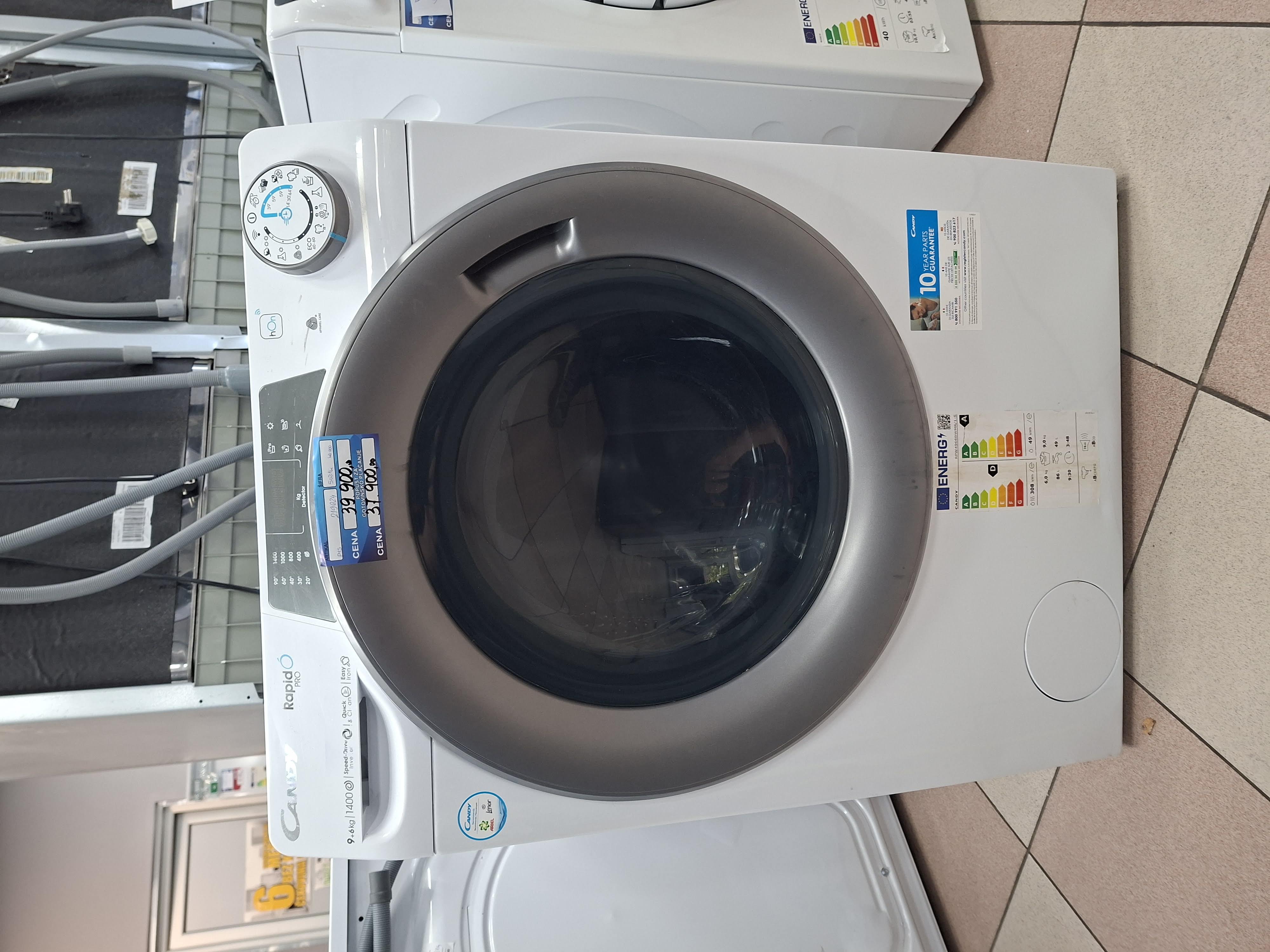Mašina za pranje i sušenje Candy RPW4966BWMR/1-S, 9+6 kg.