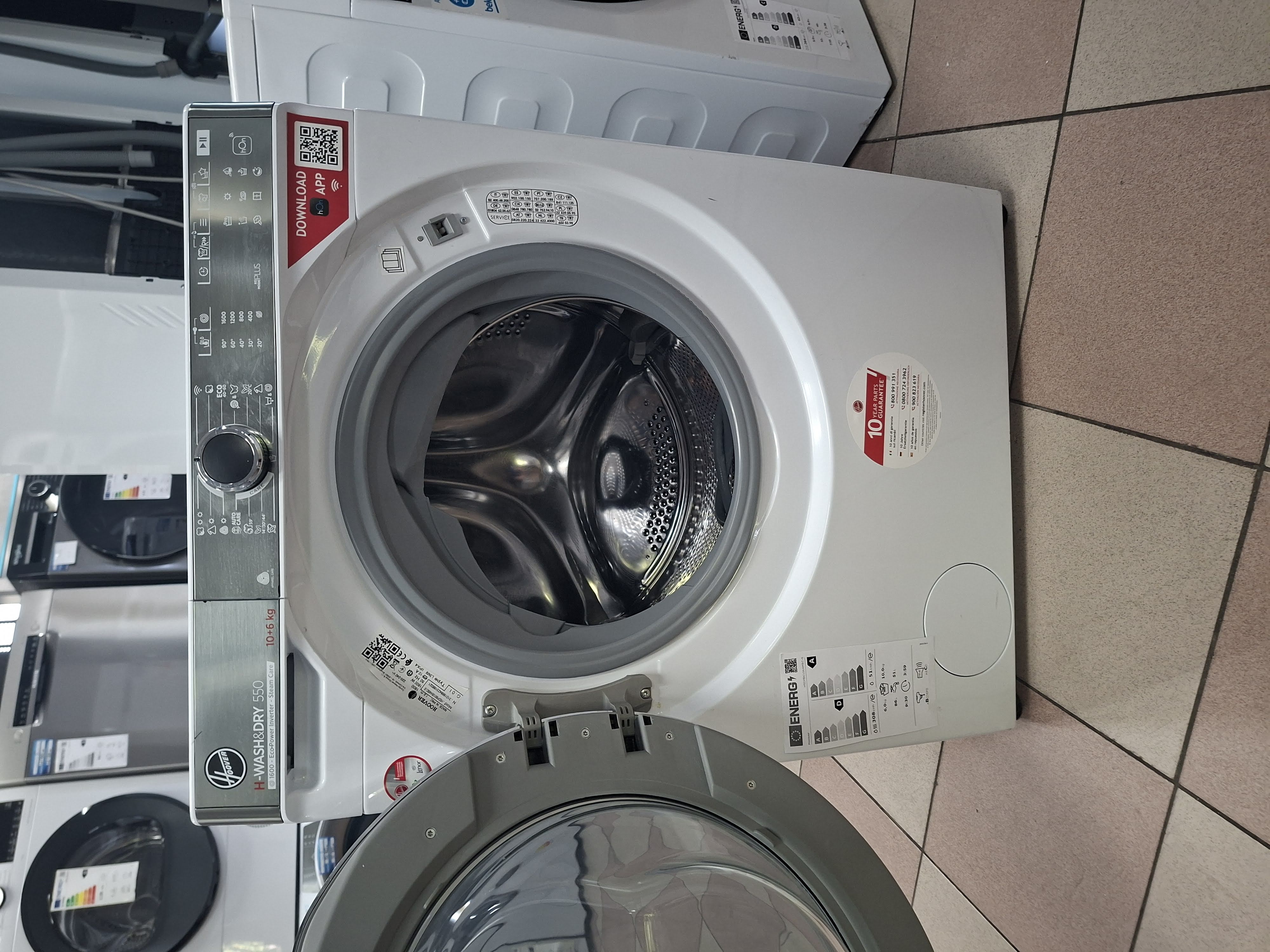 Mašina za pranje i sušenje Hoover H5DPB6106AMBC , 10+6 kg