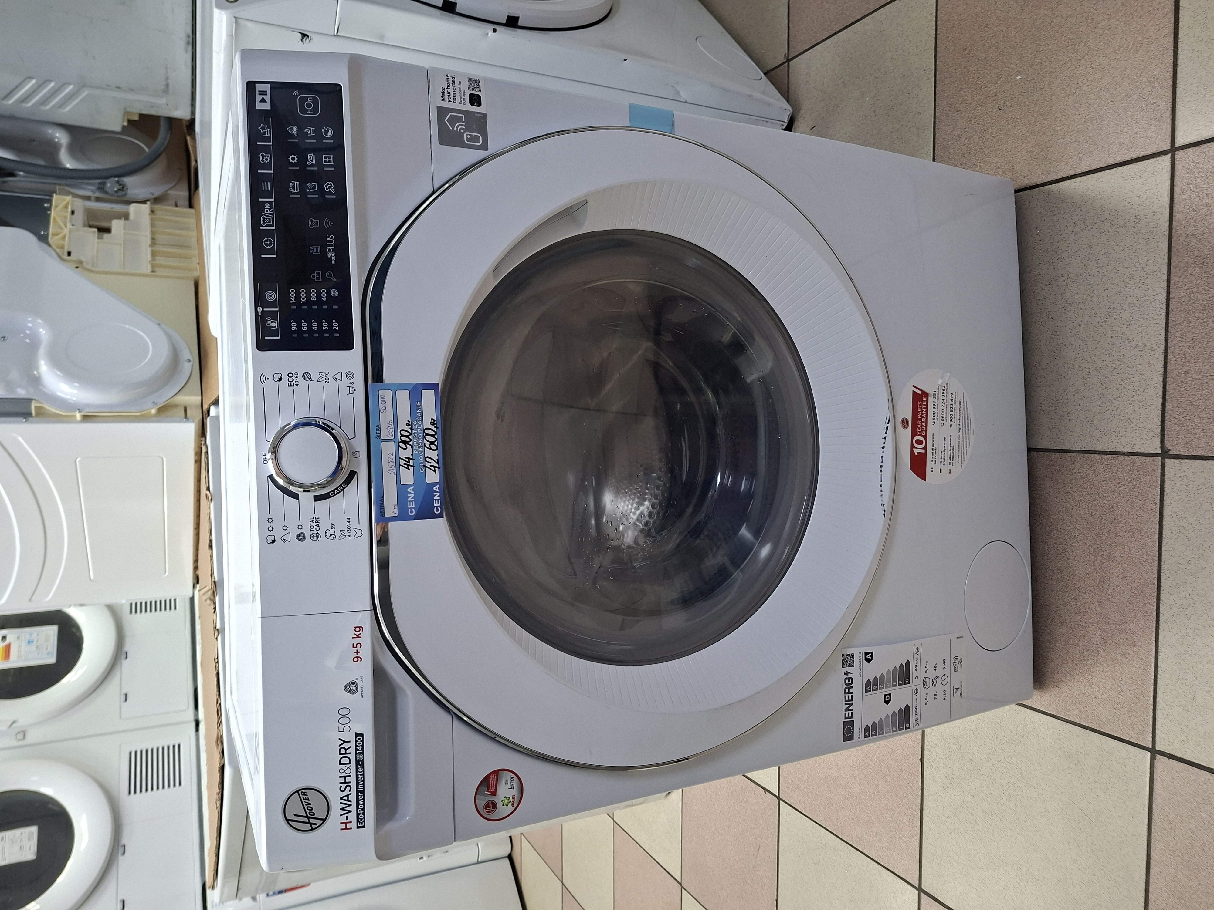 Mašina za pranje i sušenje Hoover HD 495AMC/1-S , 9+5 kg.